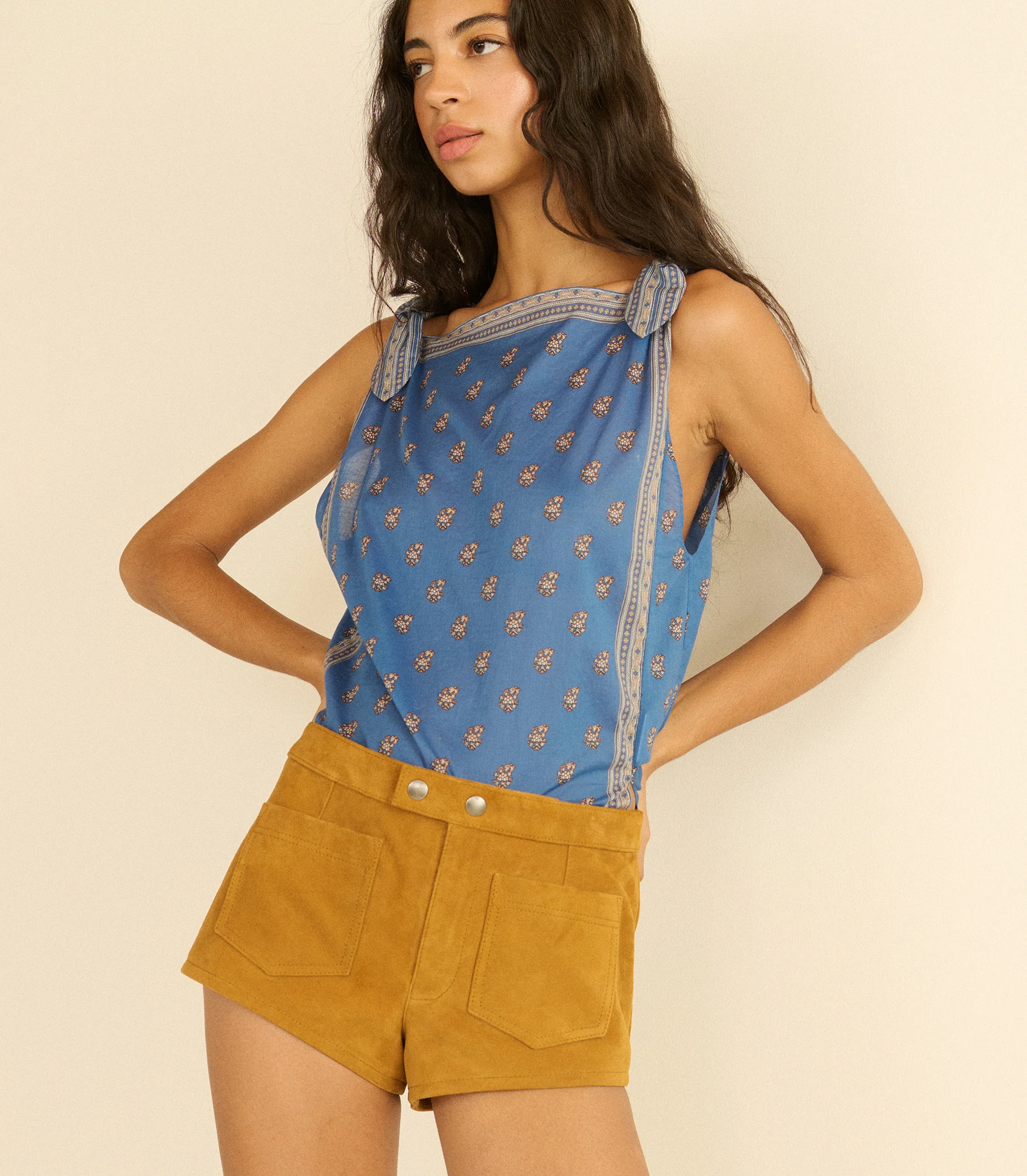 AMALIA TOP -- EARTHA PAISLEY - Image 7