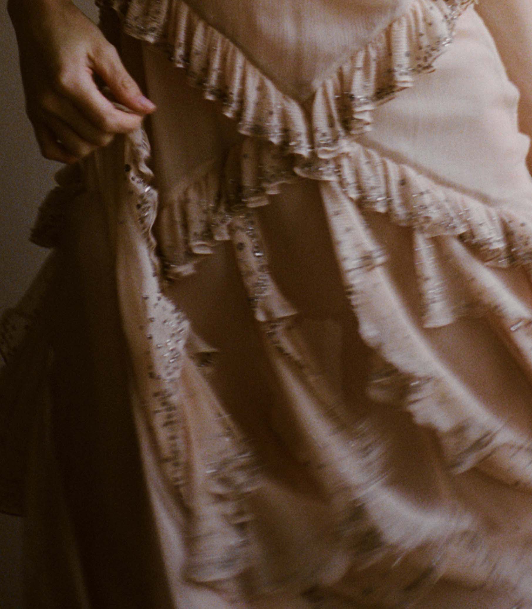 ANTOINETTE ANNIVERSARY DRESS -- ANTIQUE BLUSH - Image 6