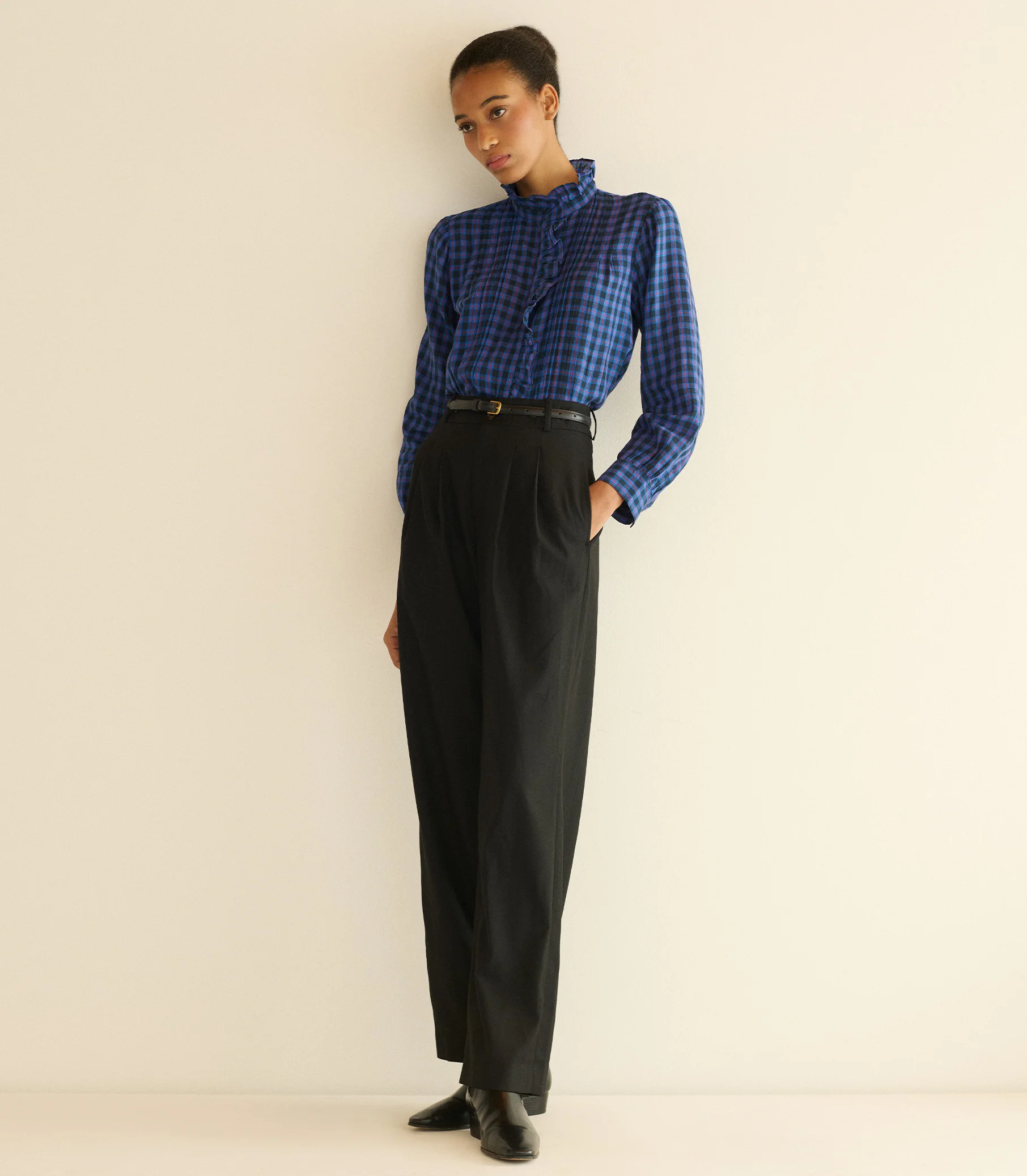 BARRETT TOP -- CHAMONIX PLAID - Image 4