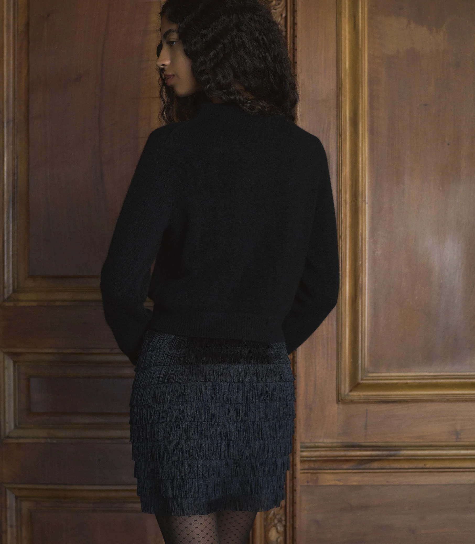 BASTIENNE SKIRT -- BLACK - Image 7