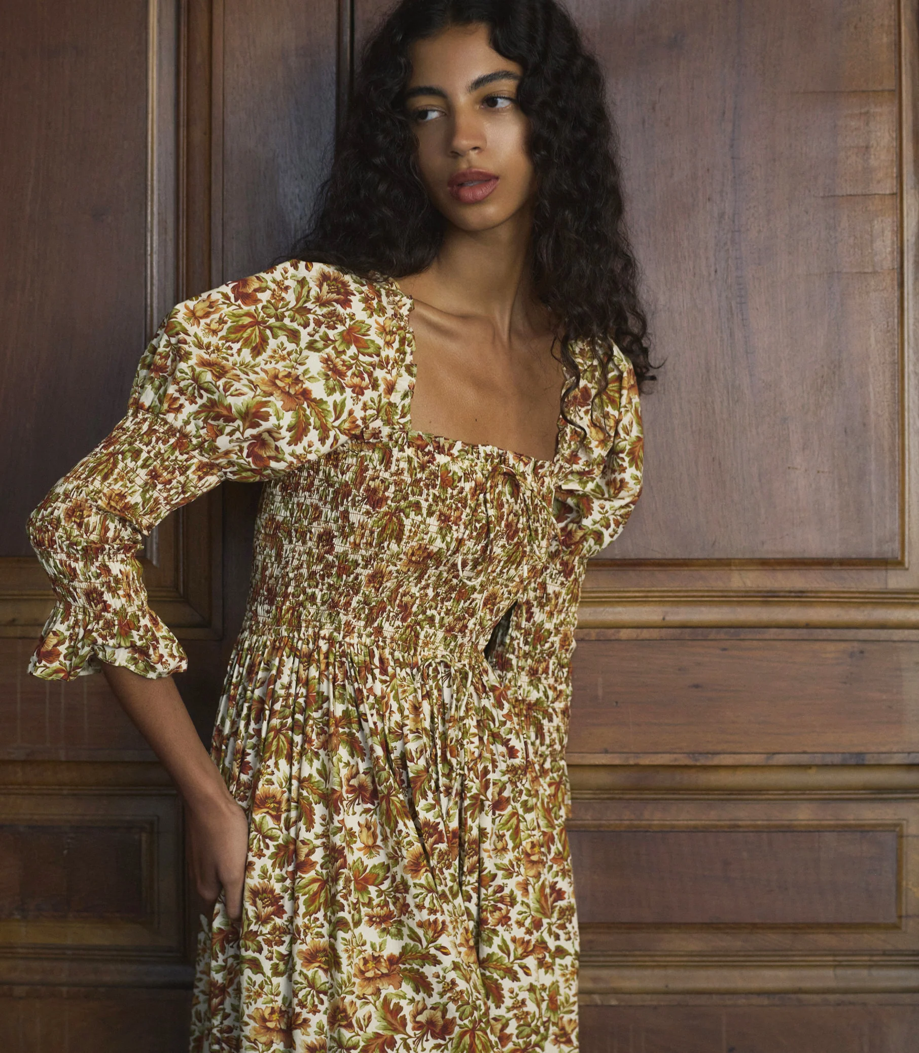 BIJOU DRESS -- IVORY RÊVE DES JARDINS - Image 2