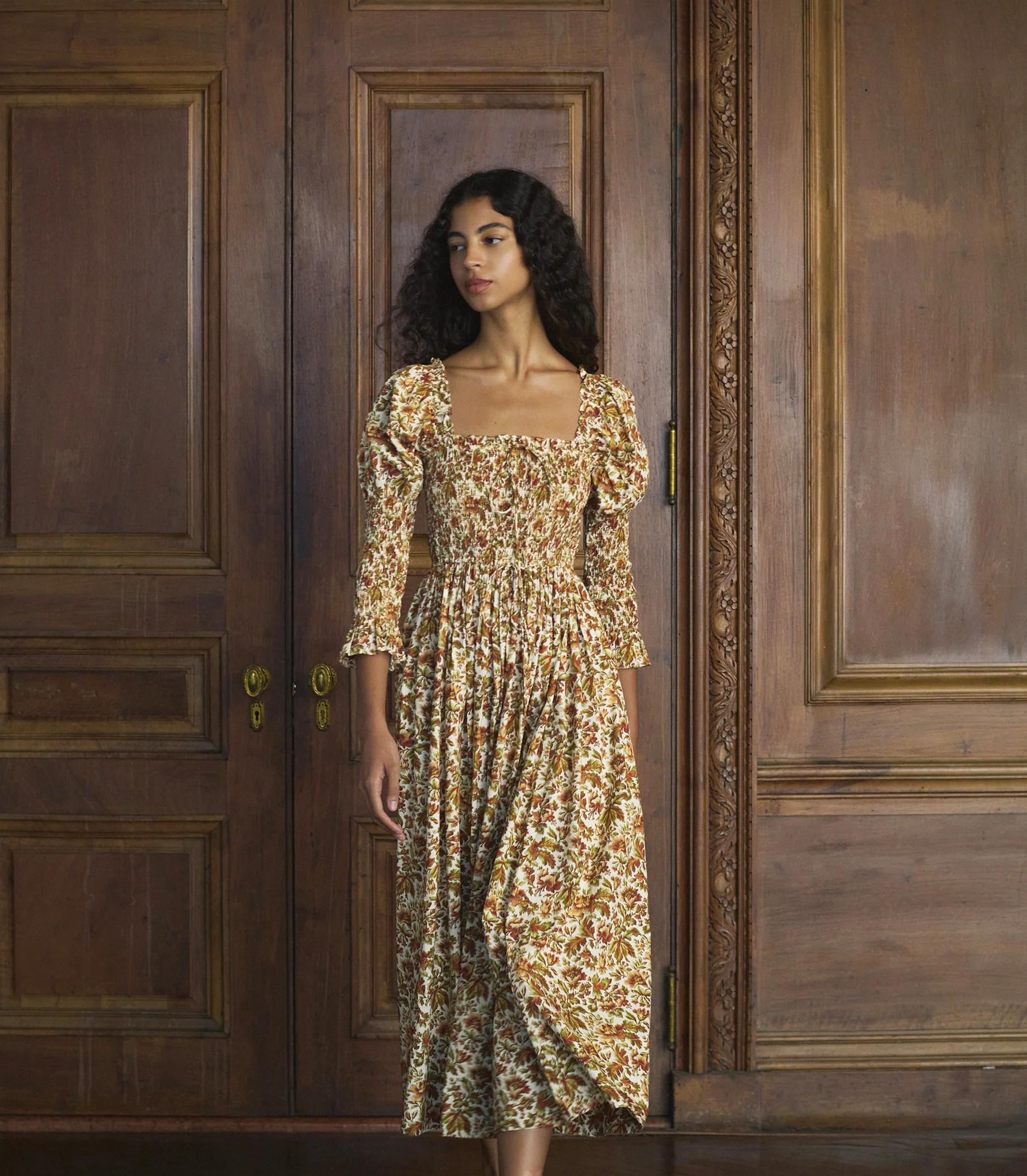 BIJOU DRESS -- IVORY RÊVE DES JARDINS - Image 5