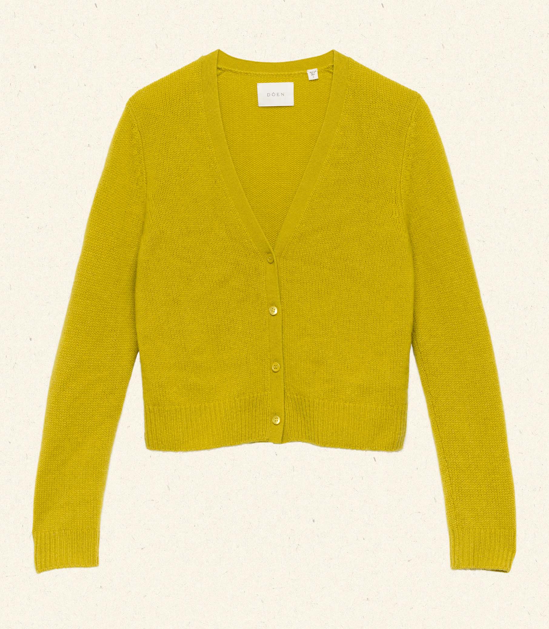CAMERON CASHMERE CARDIGAN -- ANTIQUE MOSS - Image 9