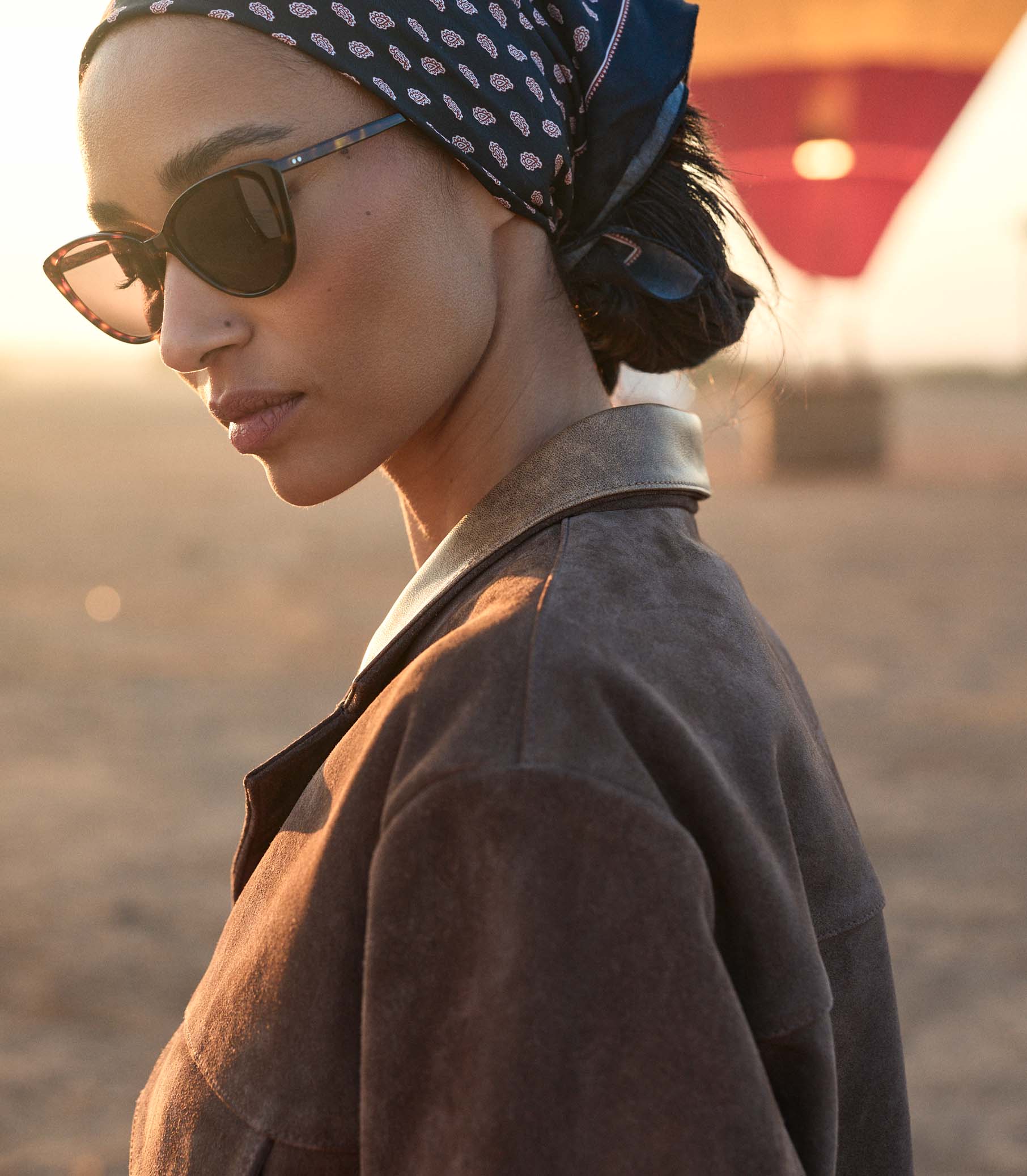 CARSON SUEDE JACKET -- SABLE - Image 2