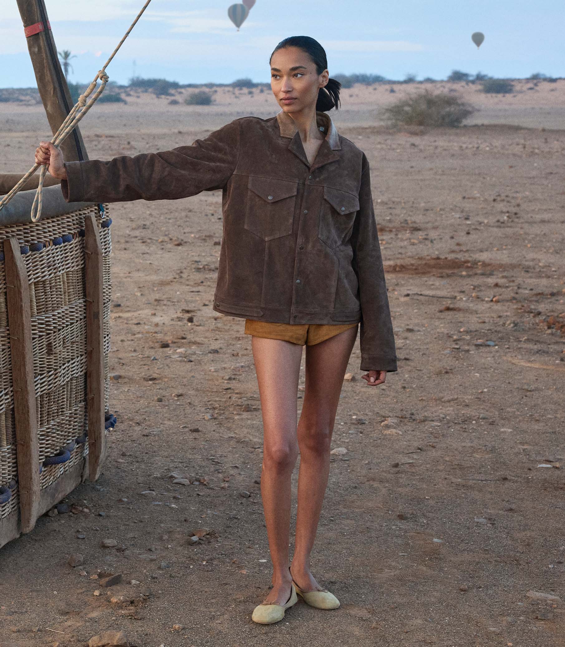 CARSON SUEDE JACKET -- SABLE - Image 4