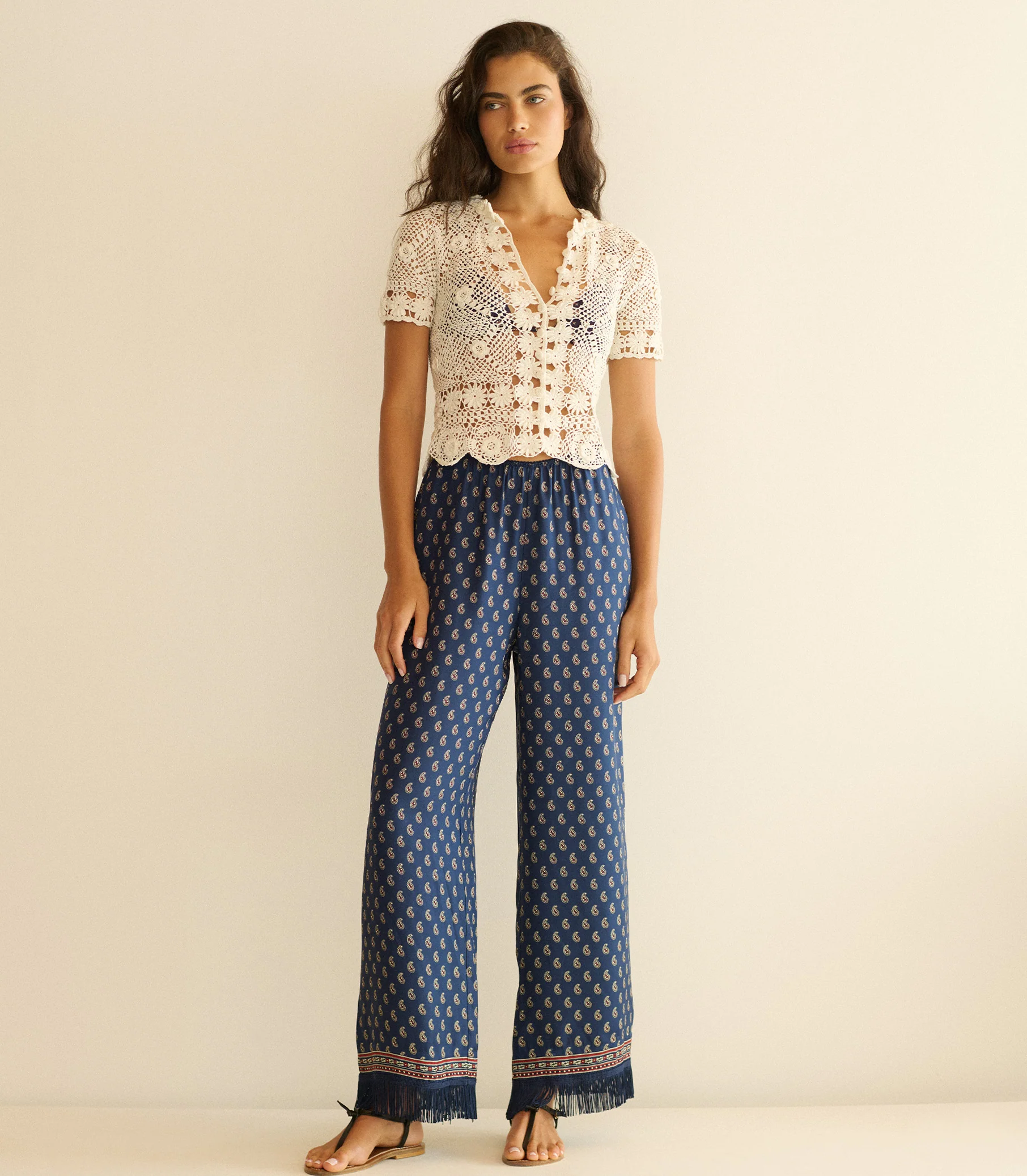 CHRYSANTHE TOP -- PEARL - Image 2