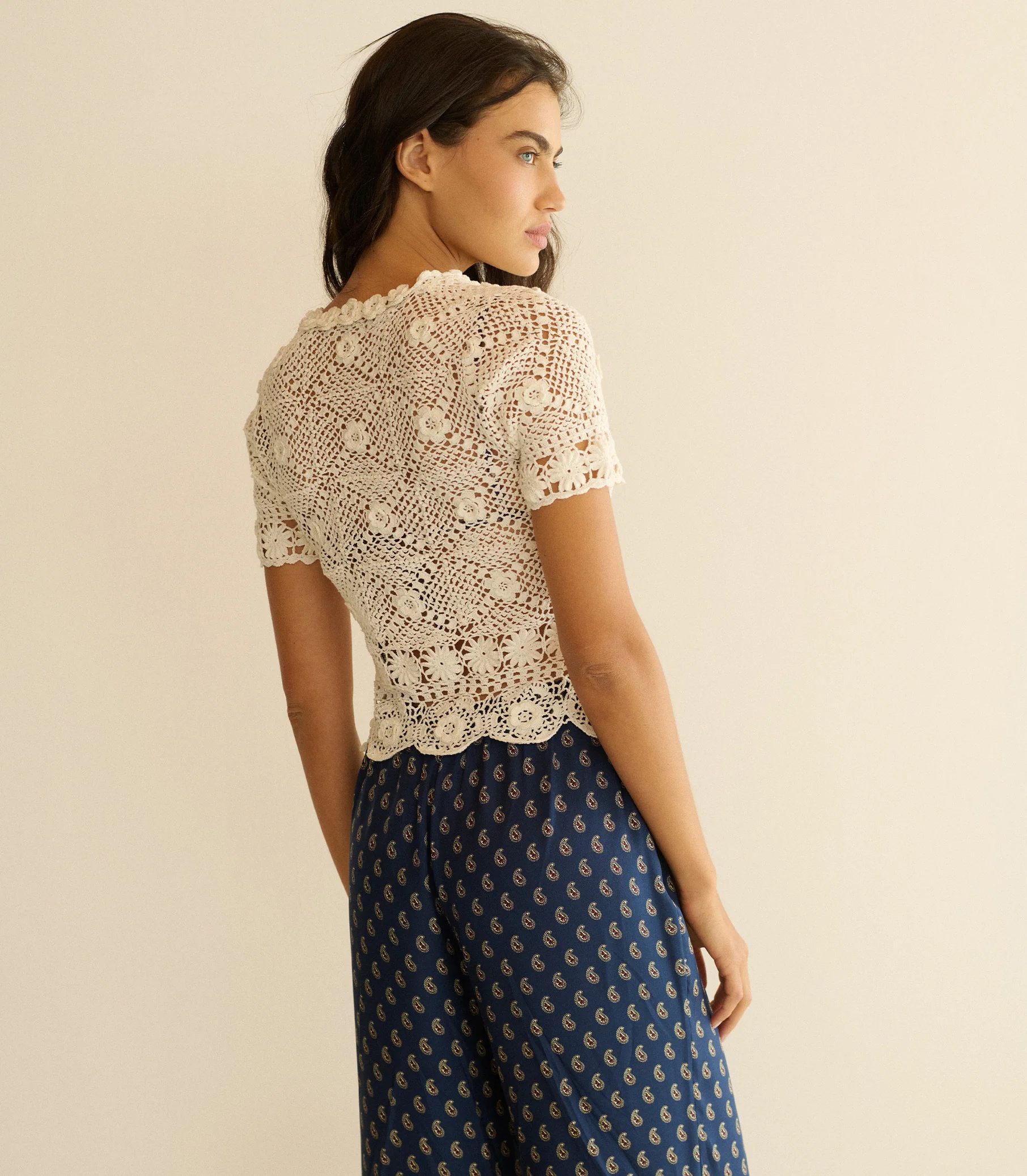 CHRYSANTHE TOP -- PEARL - Image 6