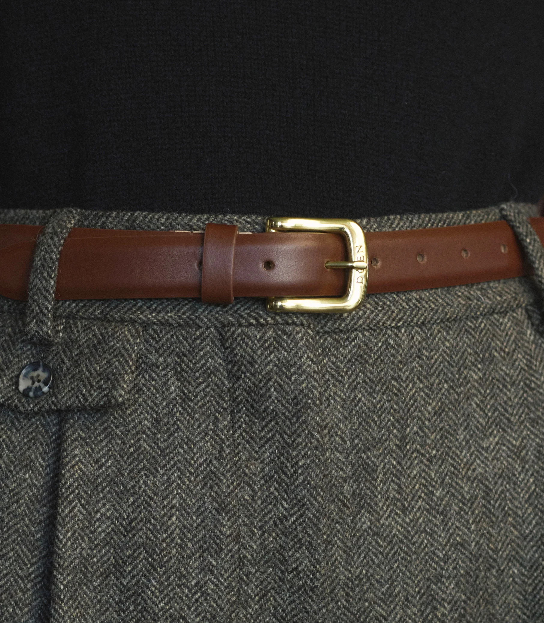 COLT BELT -- MARRONE BOX CALF - Image 2