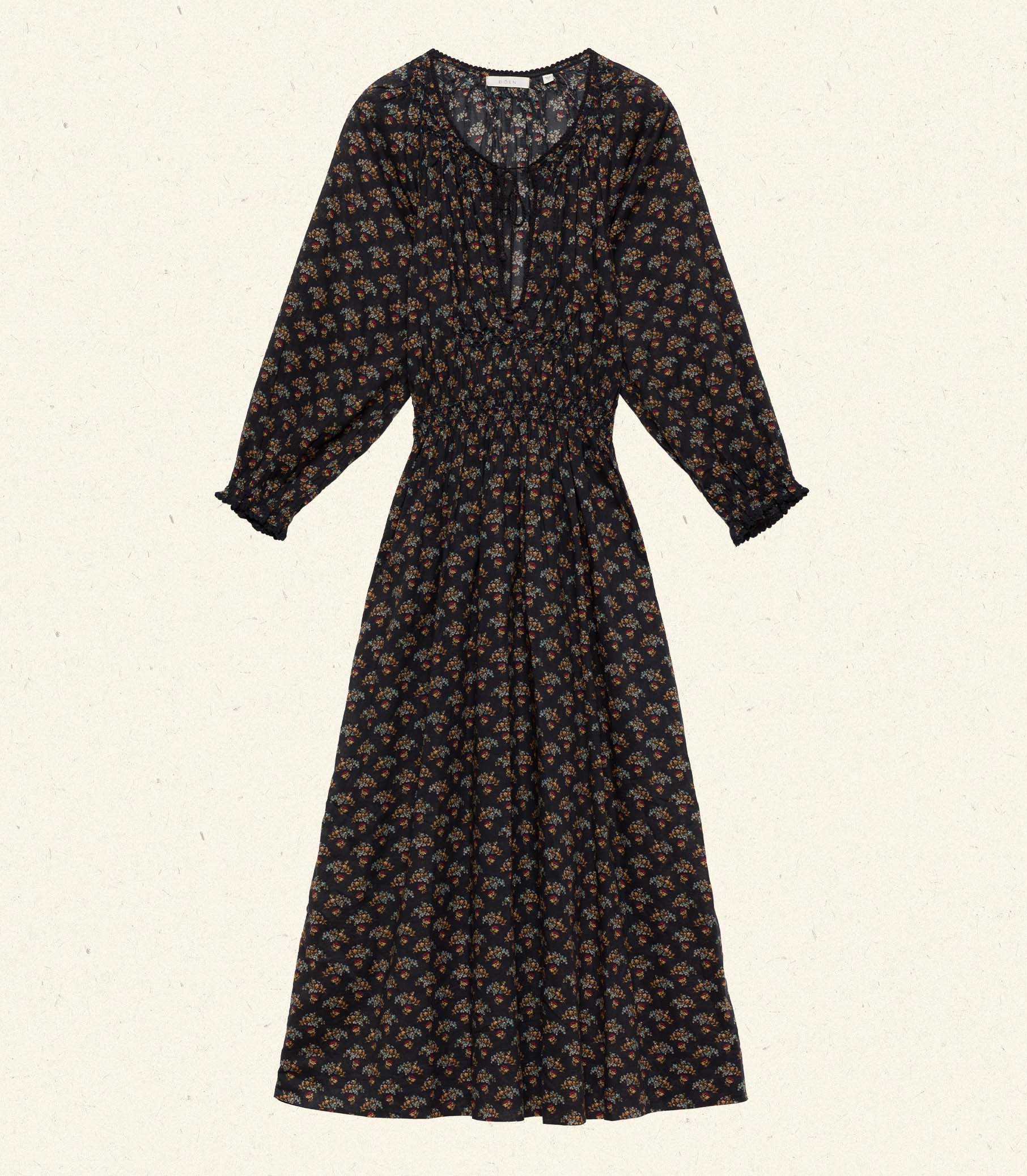 DELFINA DRESS -- DELPHINIUM FLORAL - Image 4