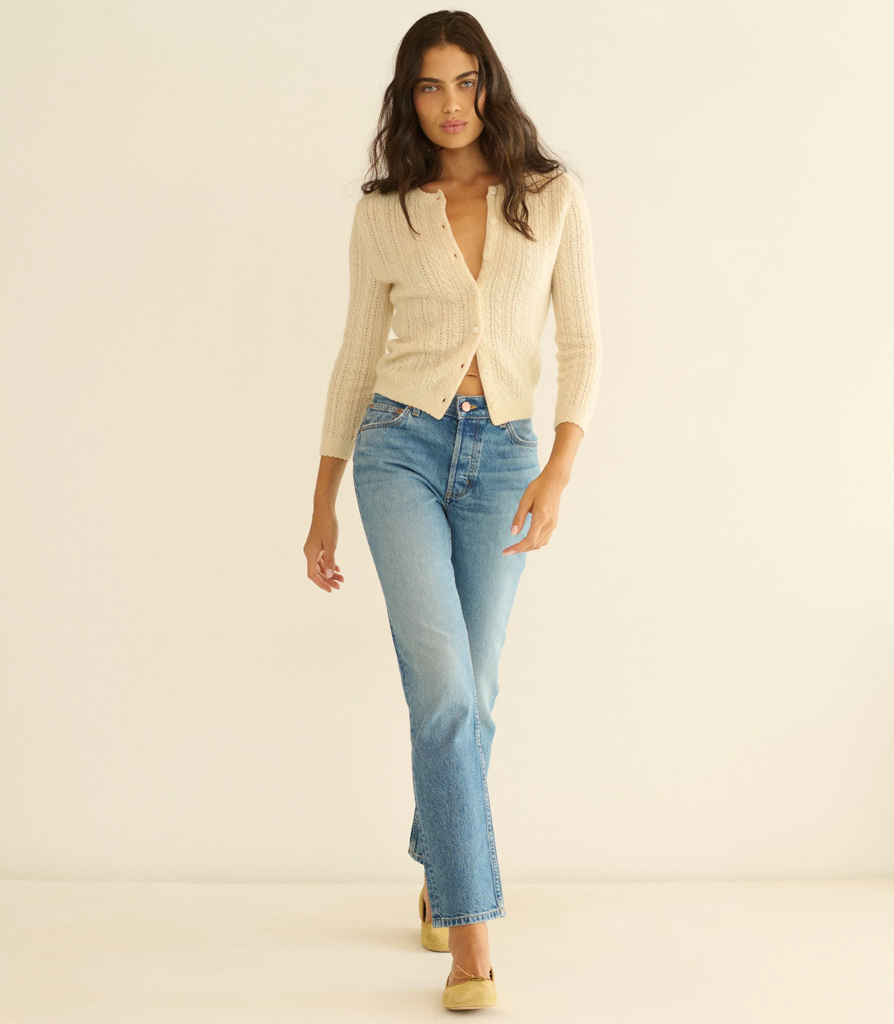 DIANA MID RISE JEAN -- MARVILLE WASH - Image 5