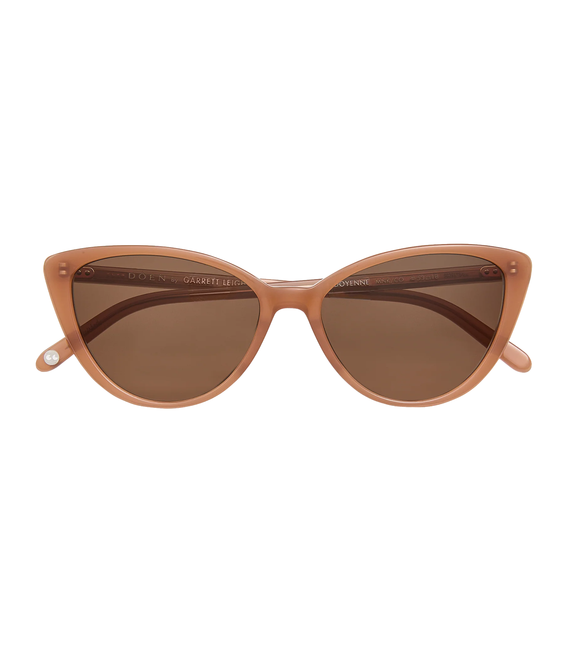 DÔEN BY GARRETT LEIGHT DOYENNE SUNGLASSES -- MINK - Image 7