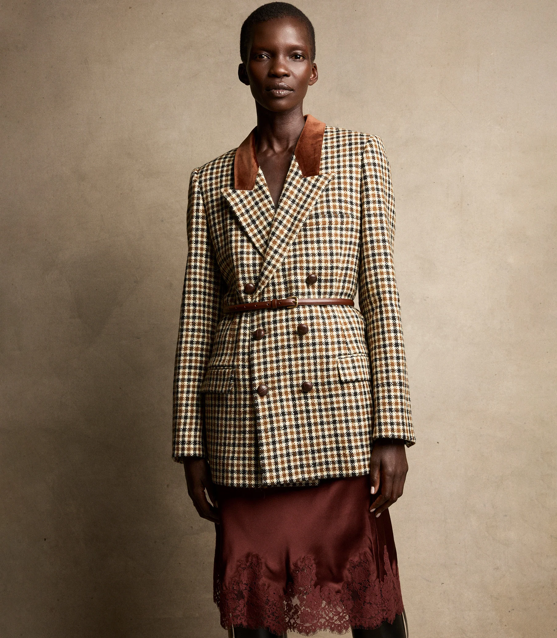 DUCCIO BLAZER -- ELLSWORTH HOUNDSTOOTH - Image 2