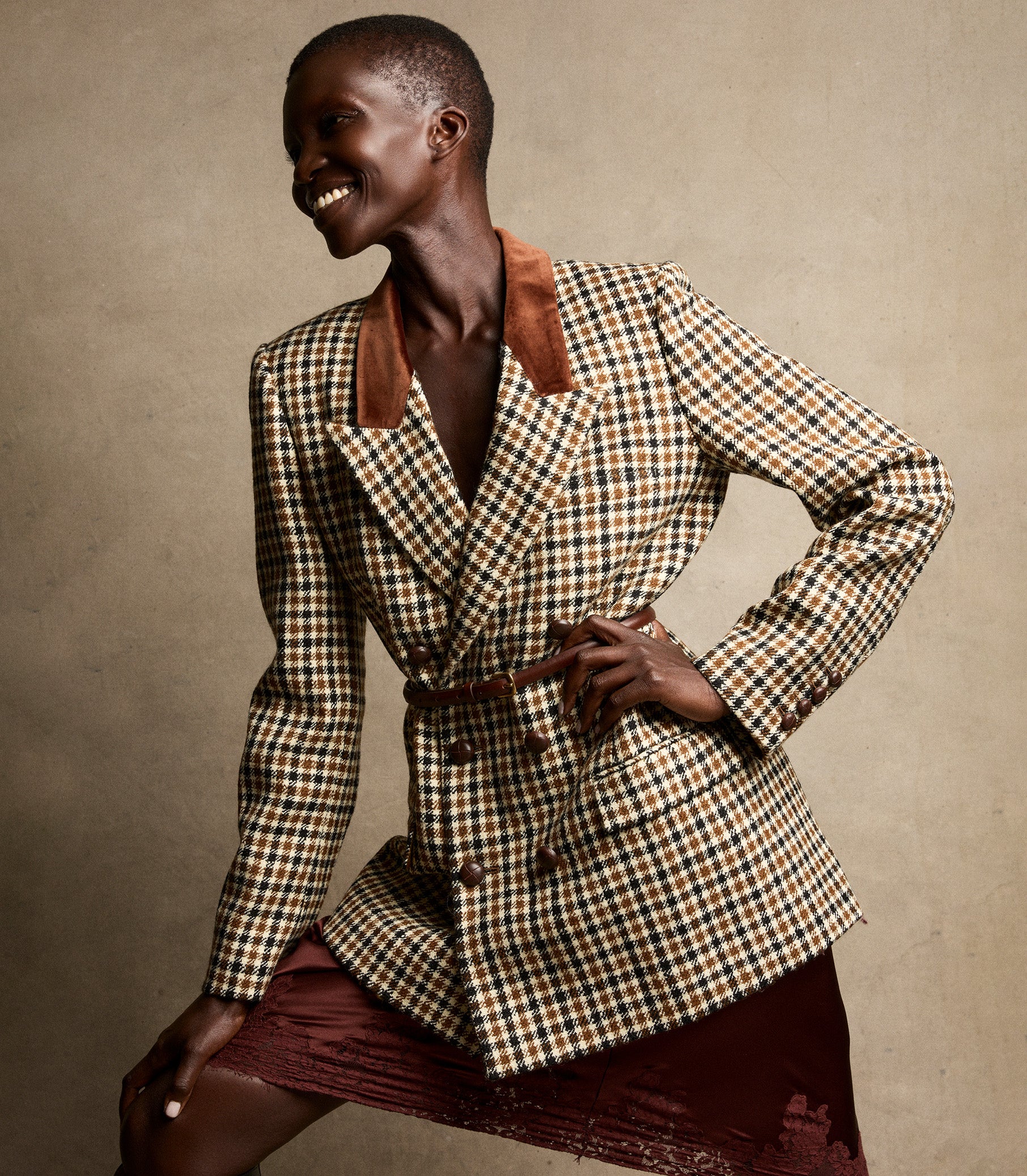 DUCCIO BLAZER -- ELLSWORTH HOUNDSTOOTH - Image 3