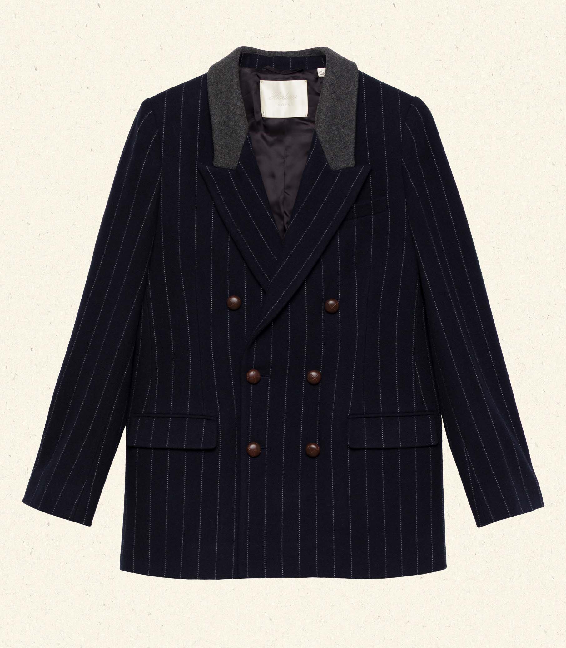 DUCCIO BLAZER -- MARIANNE PINSTRIPE - Image 5