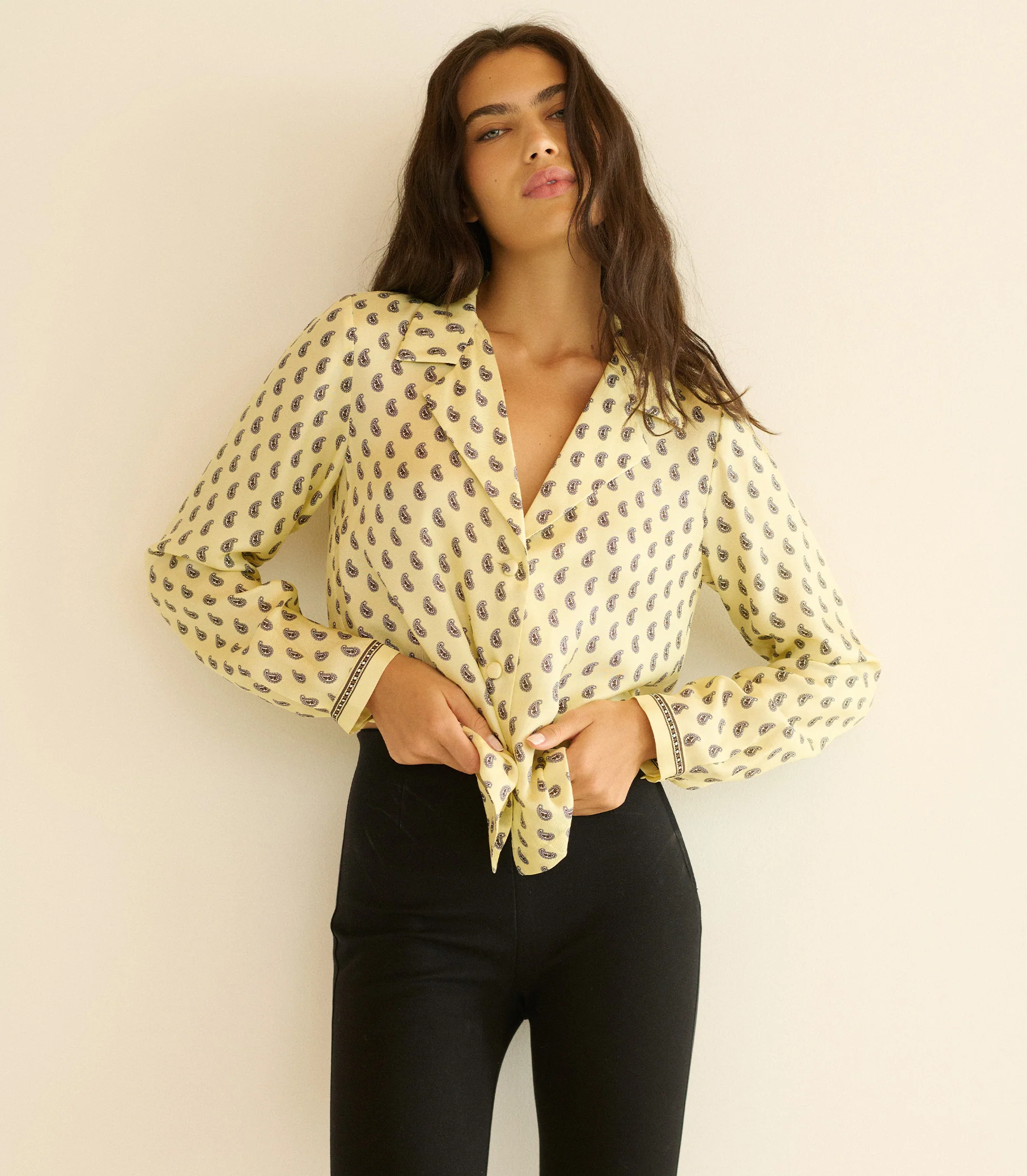 ELENE TOP -- SUNLIGHT TAORMINA PAISLEY - Image 6