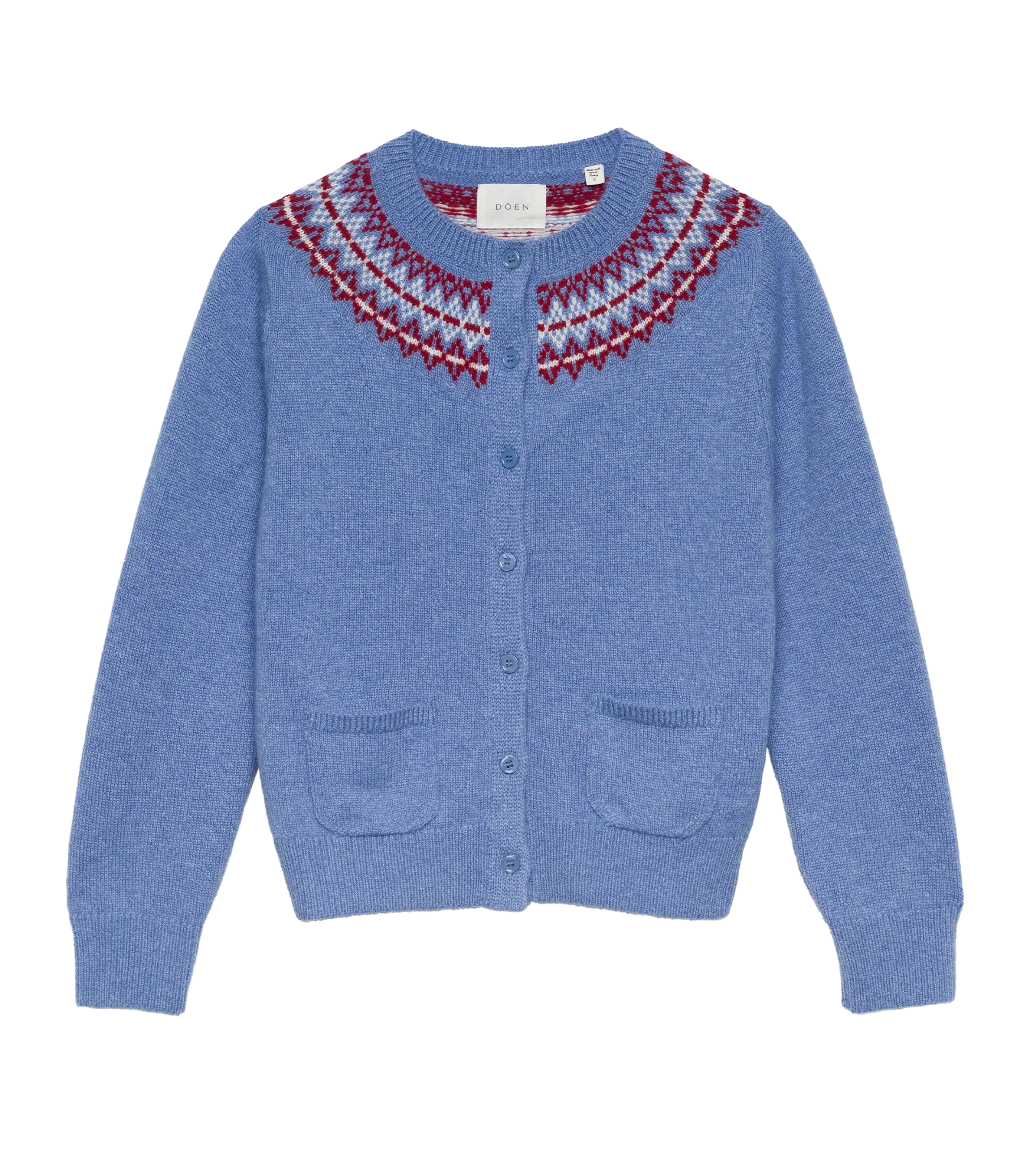 ELLIOT CASHMERE CARDIGAN -- VASHON JACQUARD - Image 7