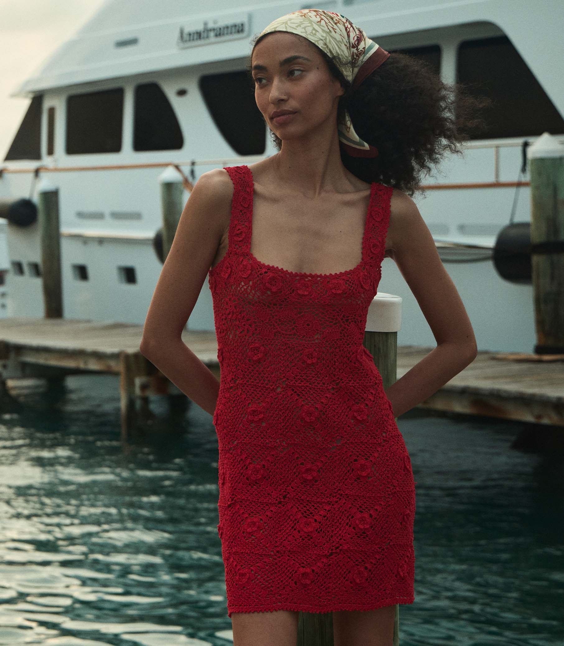 ELOISE DRESS -- RUBY - Image 2