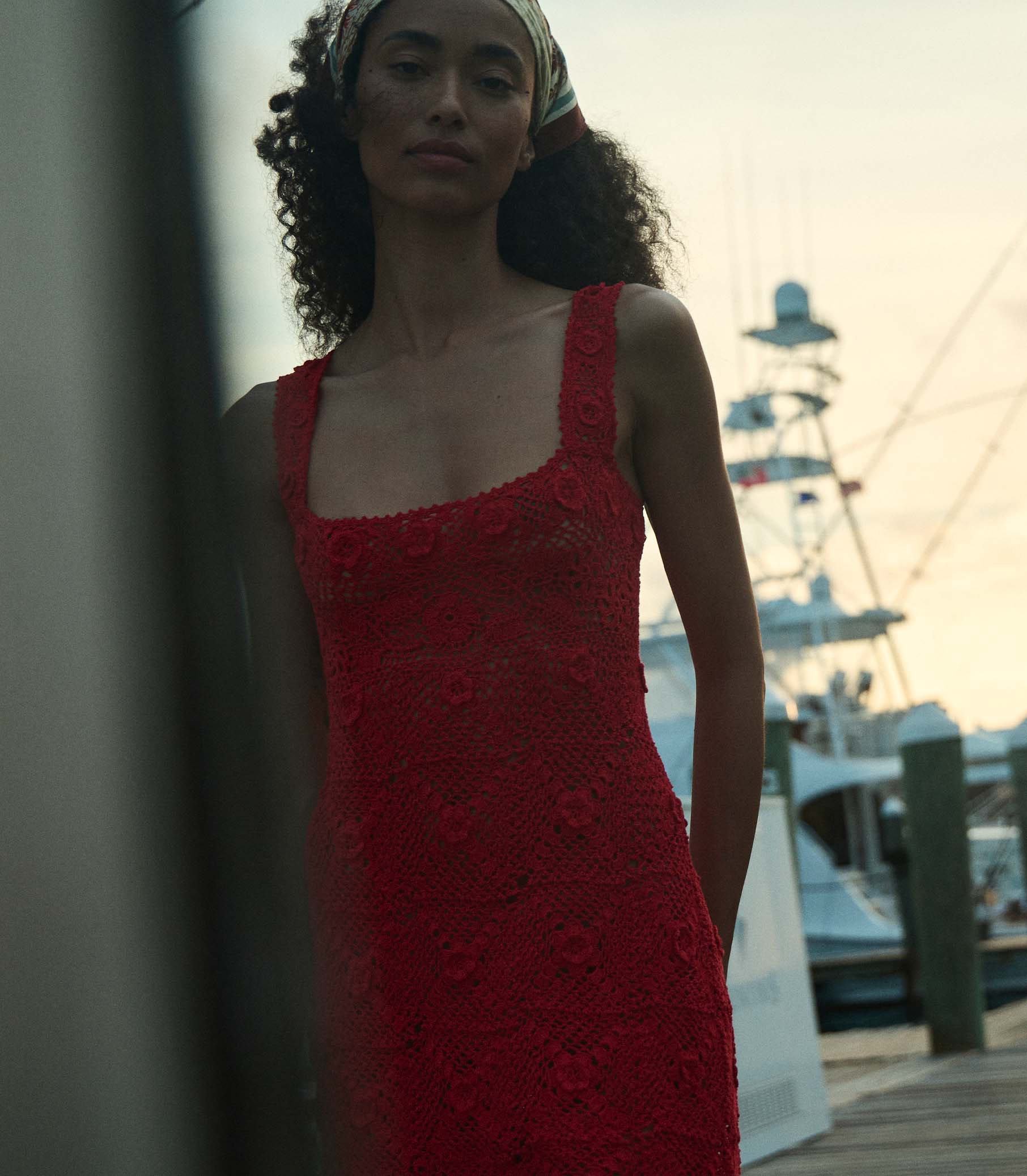 ELOISE DRESS -- RUBY - Image 5