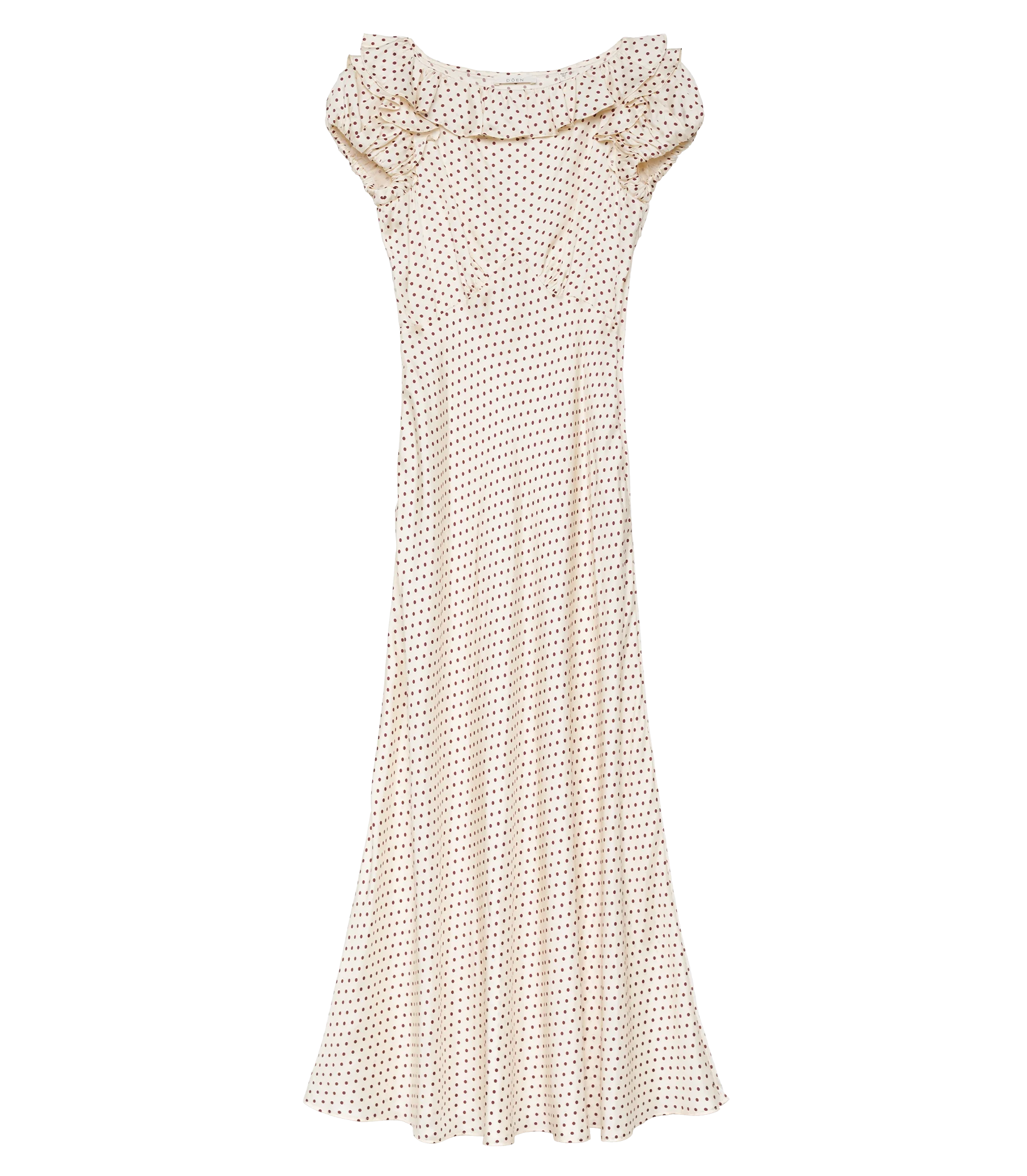 EMERENCE DRESS -- CRÈME PORTIA DOT - Image 7