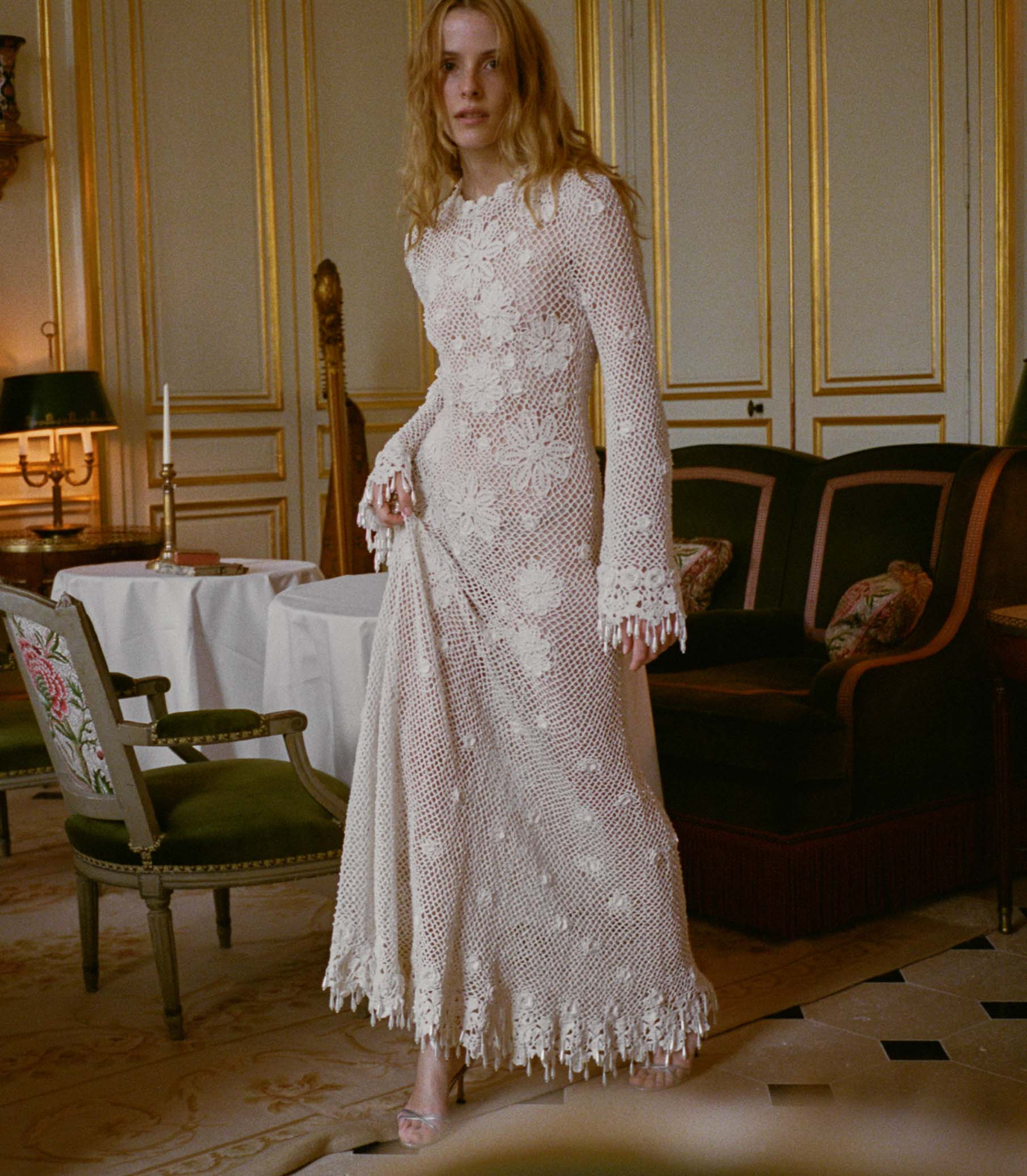 ETNA ANNIVERSARY DRESS -- PEARL - Image 2