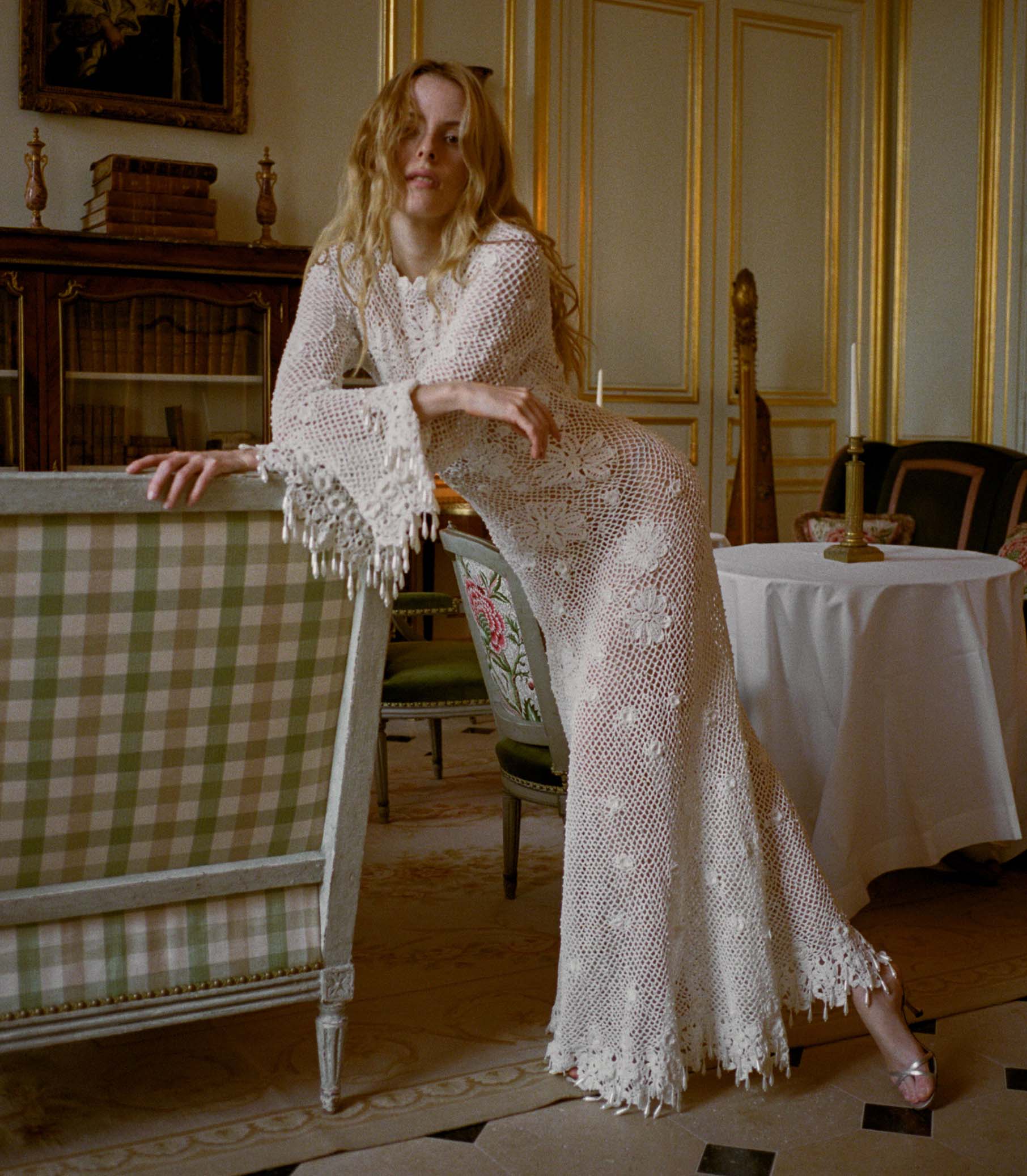 ETNA ANNIVERSARY DRESS -- PEARL - Image 4
