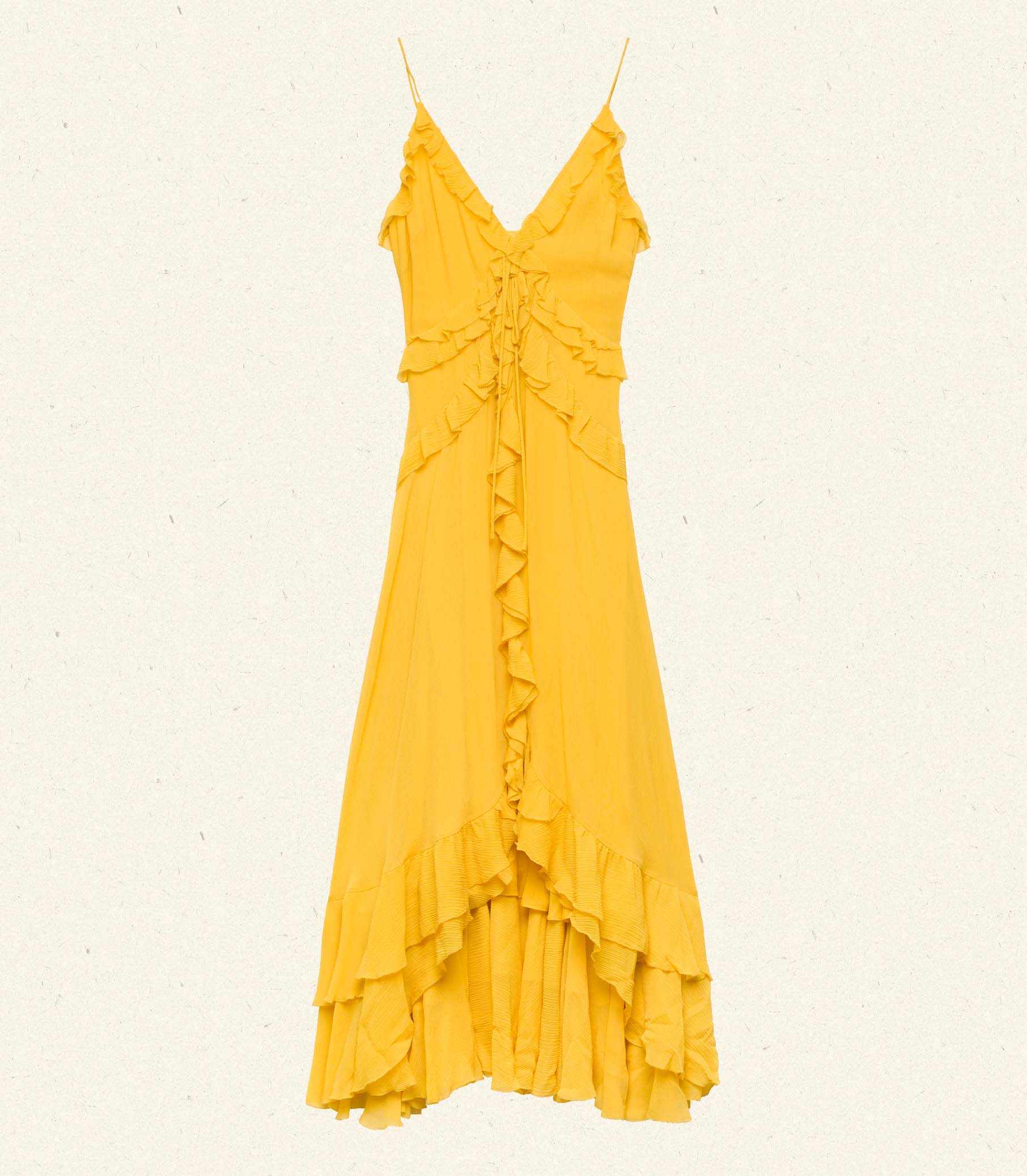 EVELINA DRESS -- GOLDEN ACACIA - Image 9