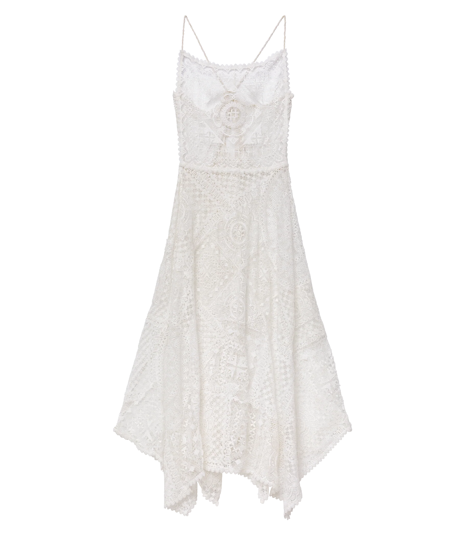 HANDKERCHIEF ANNIVERSARY DRESS -- SALT - Image 7