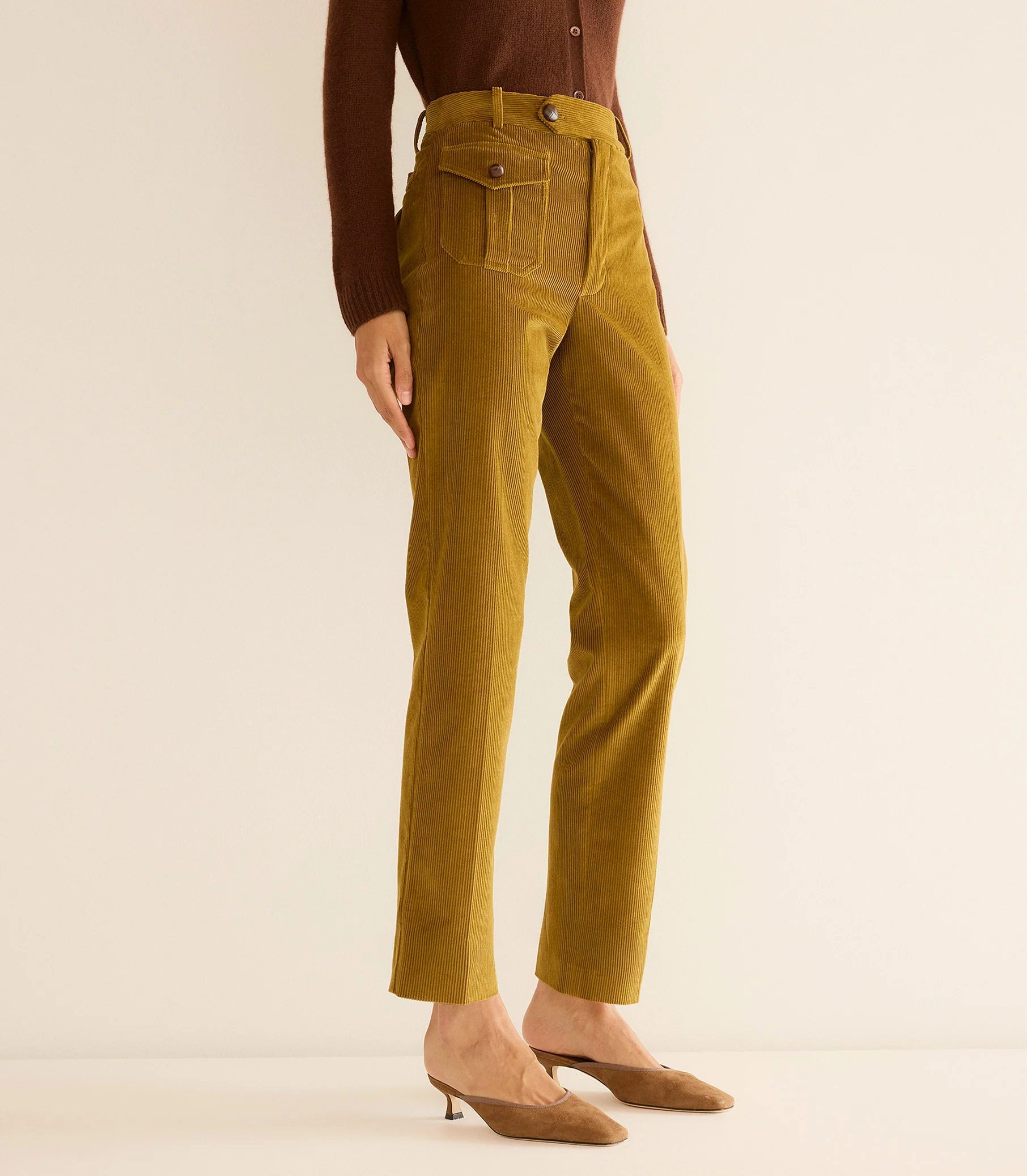 HARTFIELD PANT -- FRENCH OLIVE - Image 2
