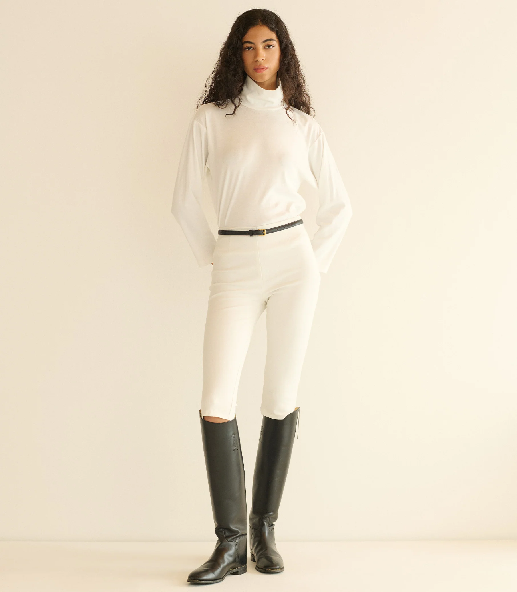 HAWTHORN TURTLENECK -- SALT - Image 4