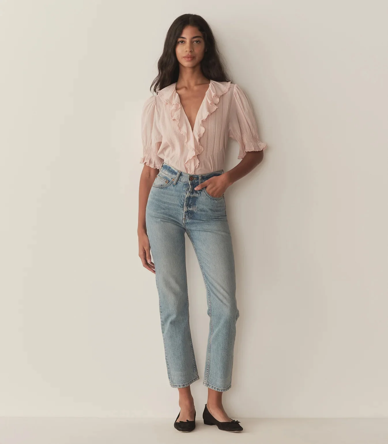 HENRI TOP -- BLUSH - Image 2