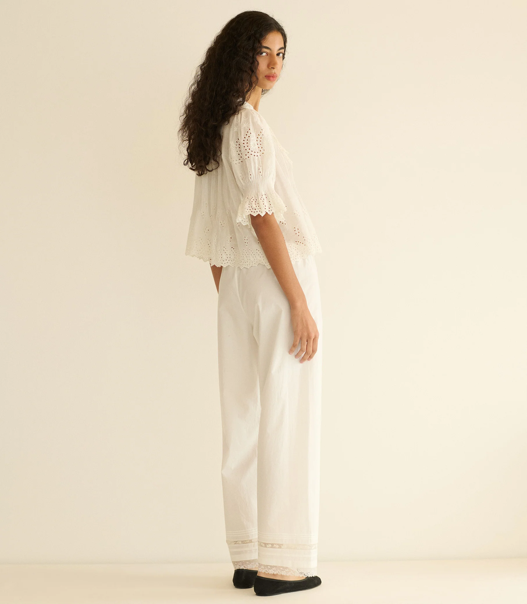 HENRI TOP -- SALT EYELET - Image 5
