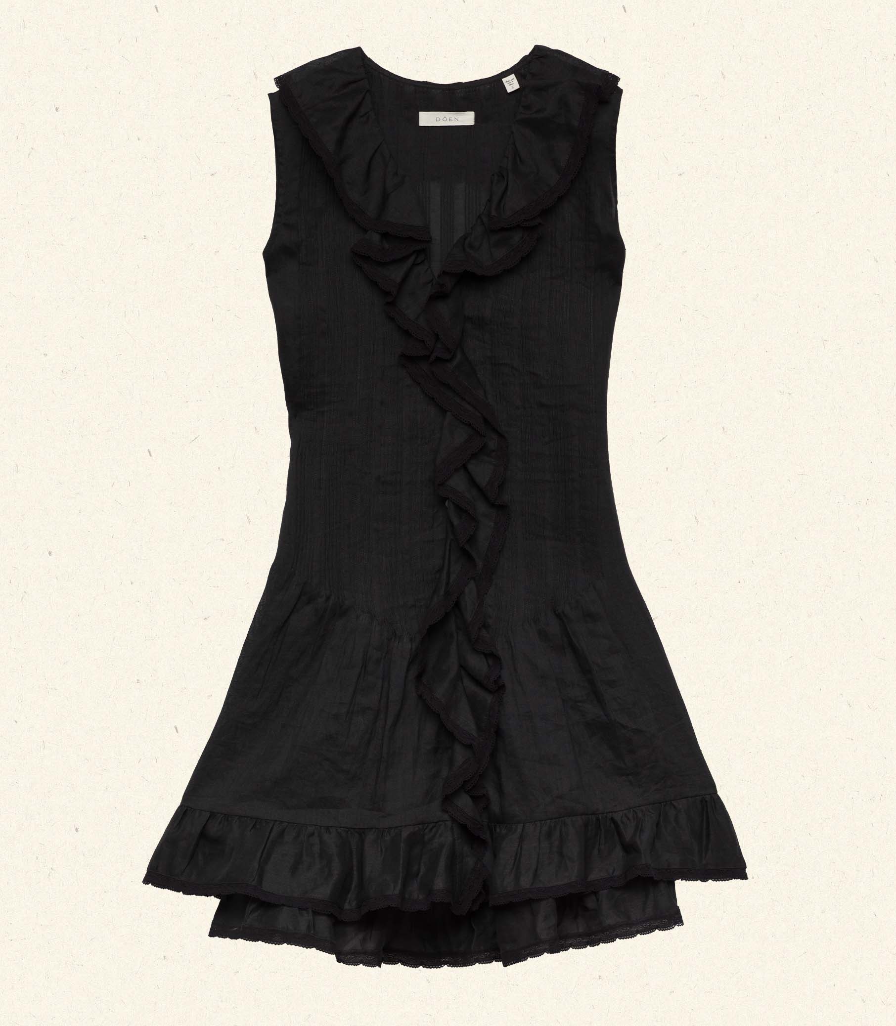 HENRIETTA DRESS -- BLACK - Image 4