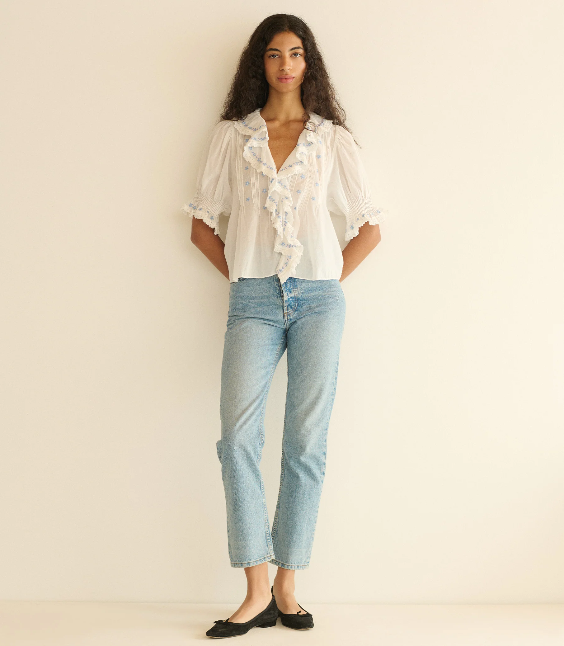 HETTIE TOP -- SALT - Image 3
