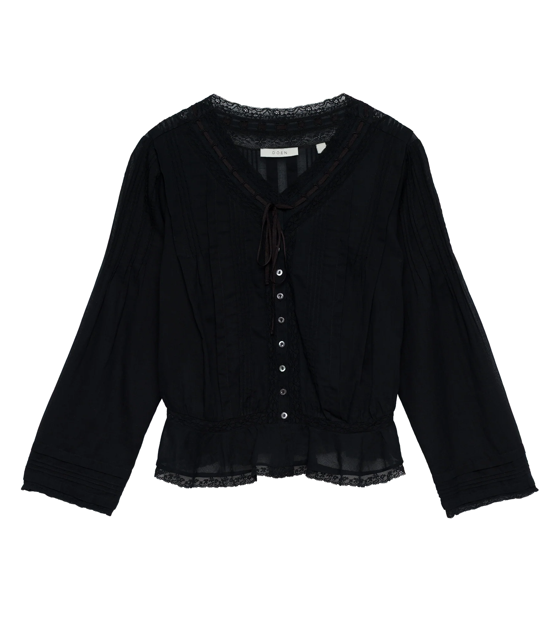HILLOCK TOP -- BLACK - Image 4