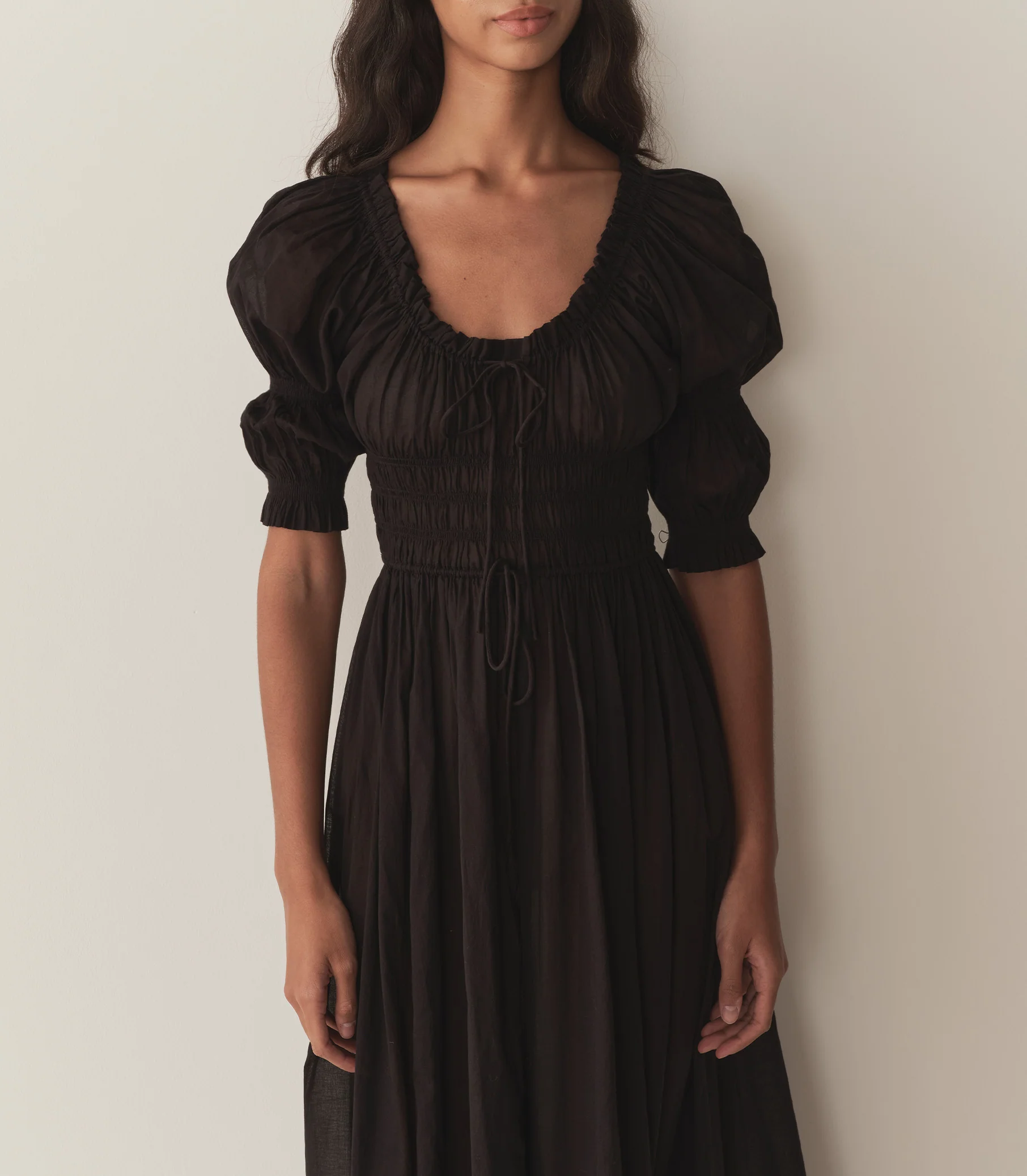 ISCHIA DRESS -- BLACK - Image 2