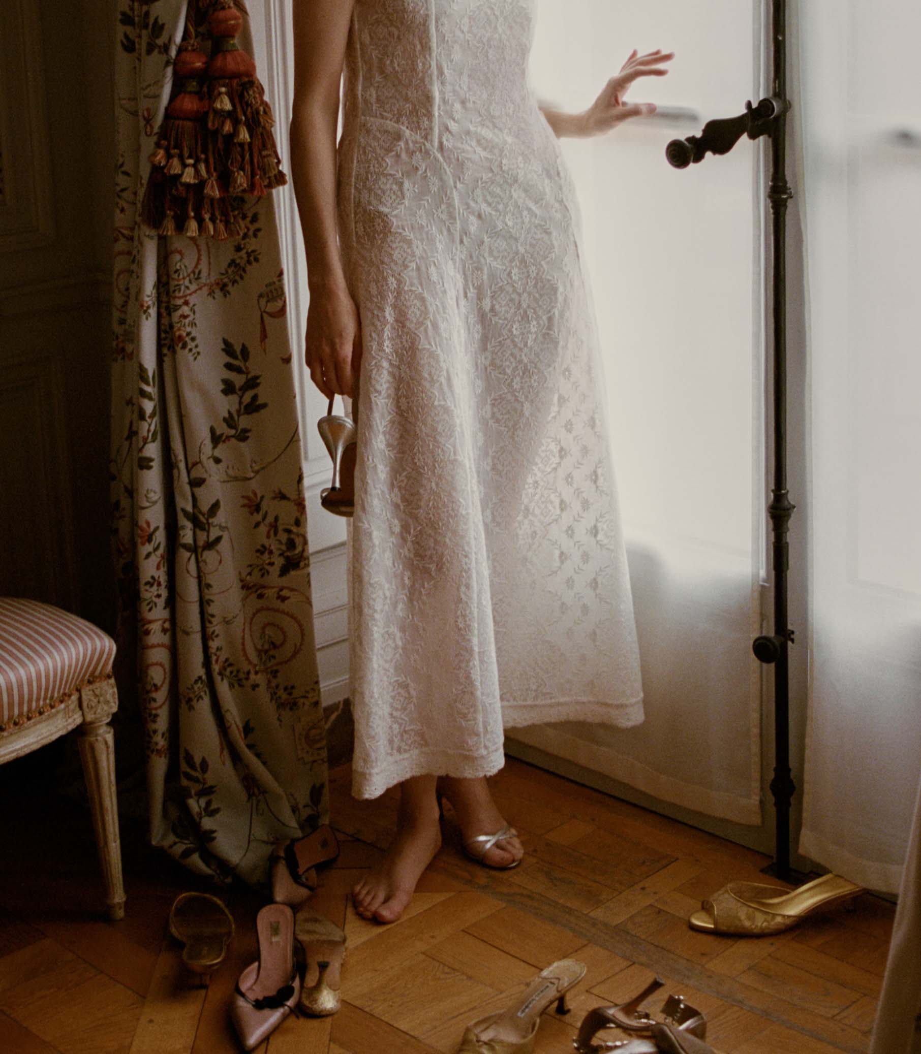 JOSEPHINE ANNIVERSARY DRESS -- SALT - Image 5