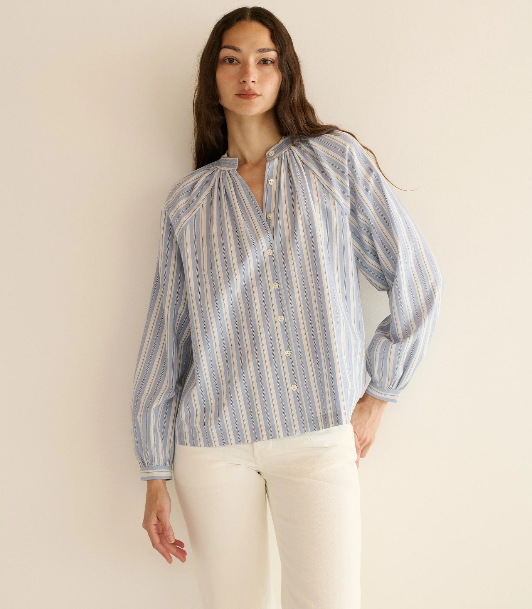 JULIENNE TOP -- LOIRET STRIPE - Image 2