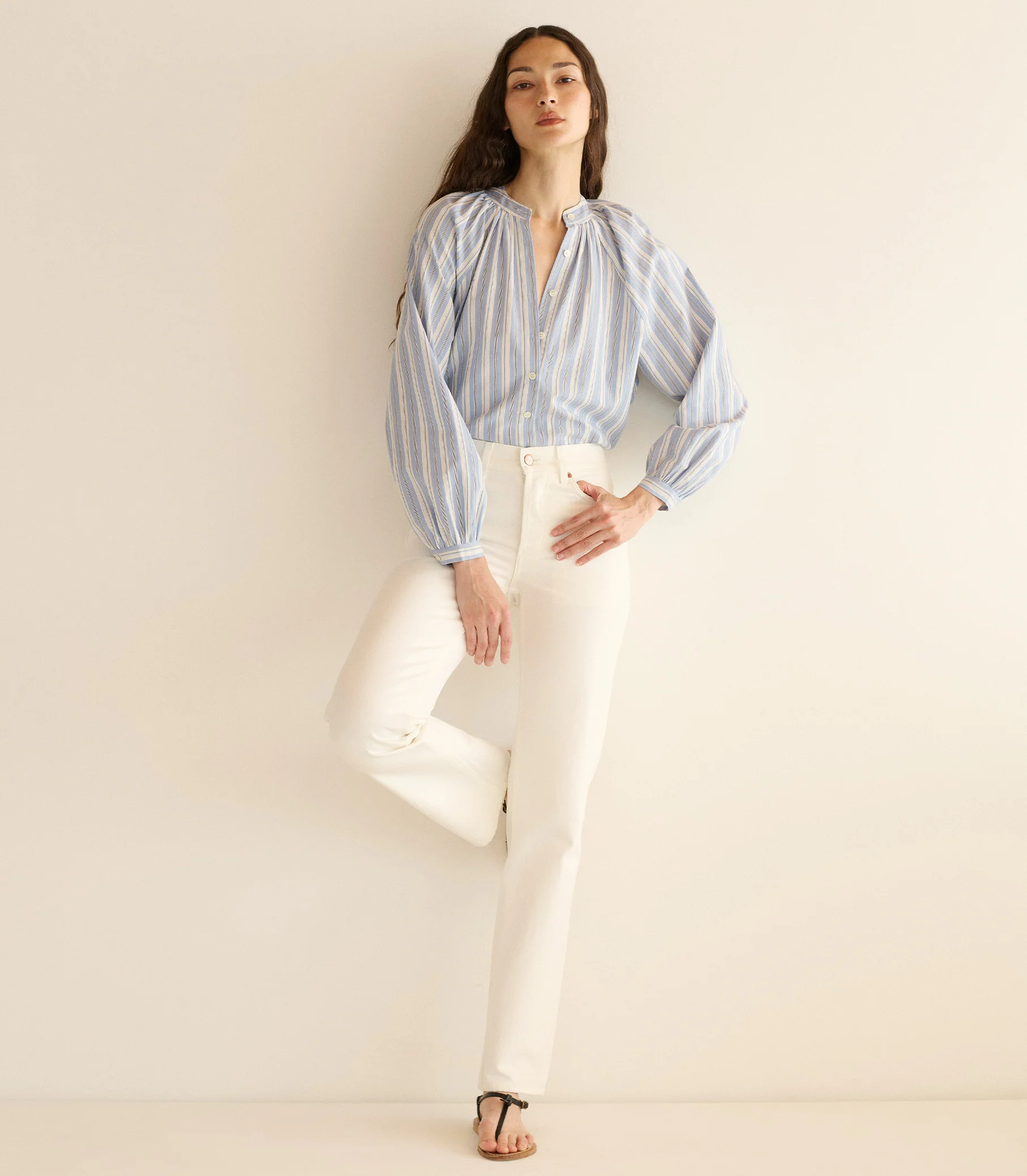 JULIENNE TOP -- LOIRET STRIPE - Image 4