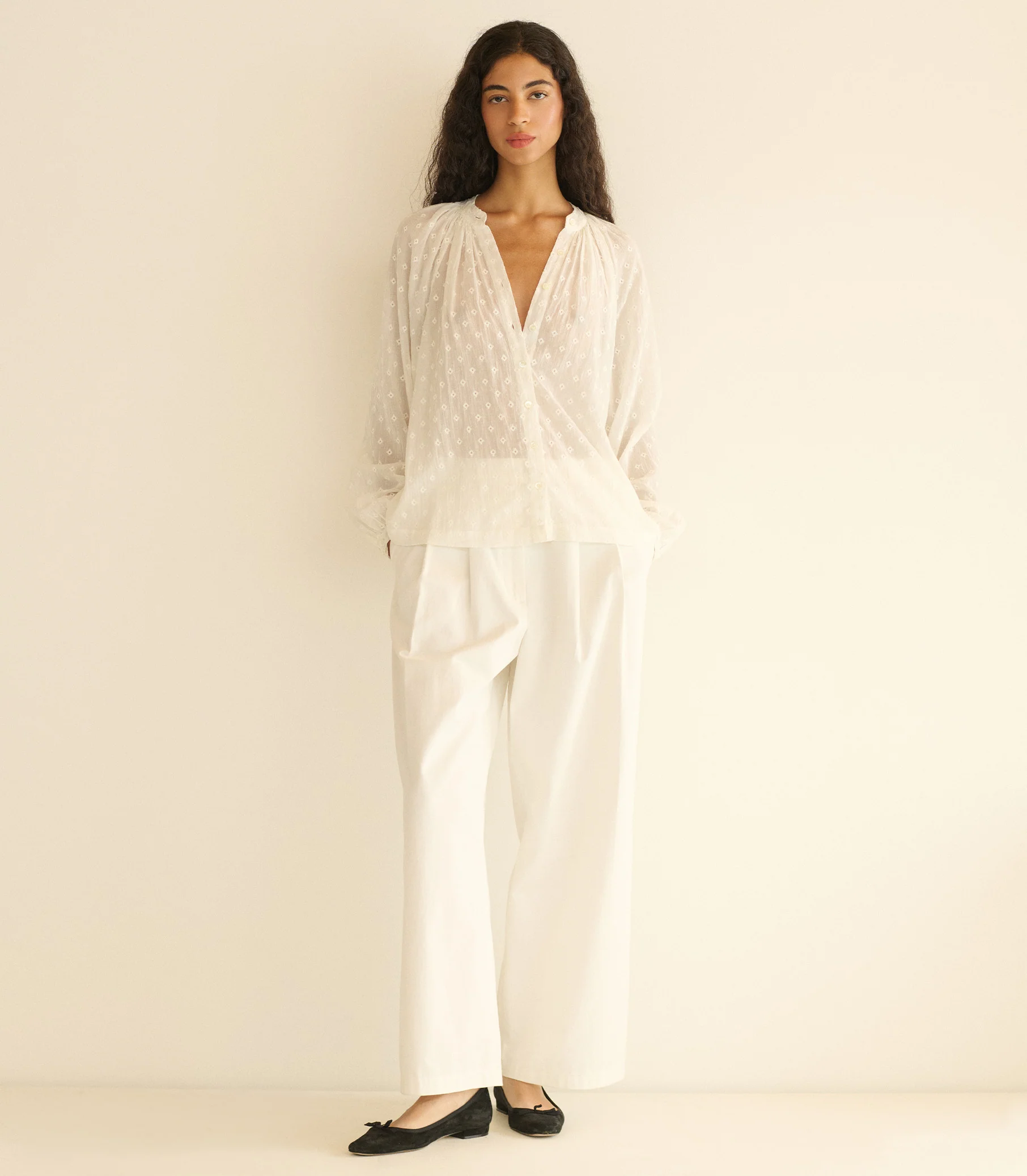 JULIENNE TOP -- SALT MARSEILLE EMBROIDERY - Image 5