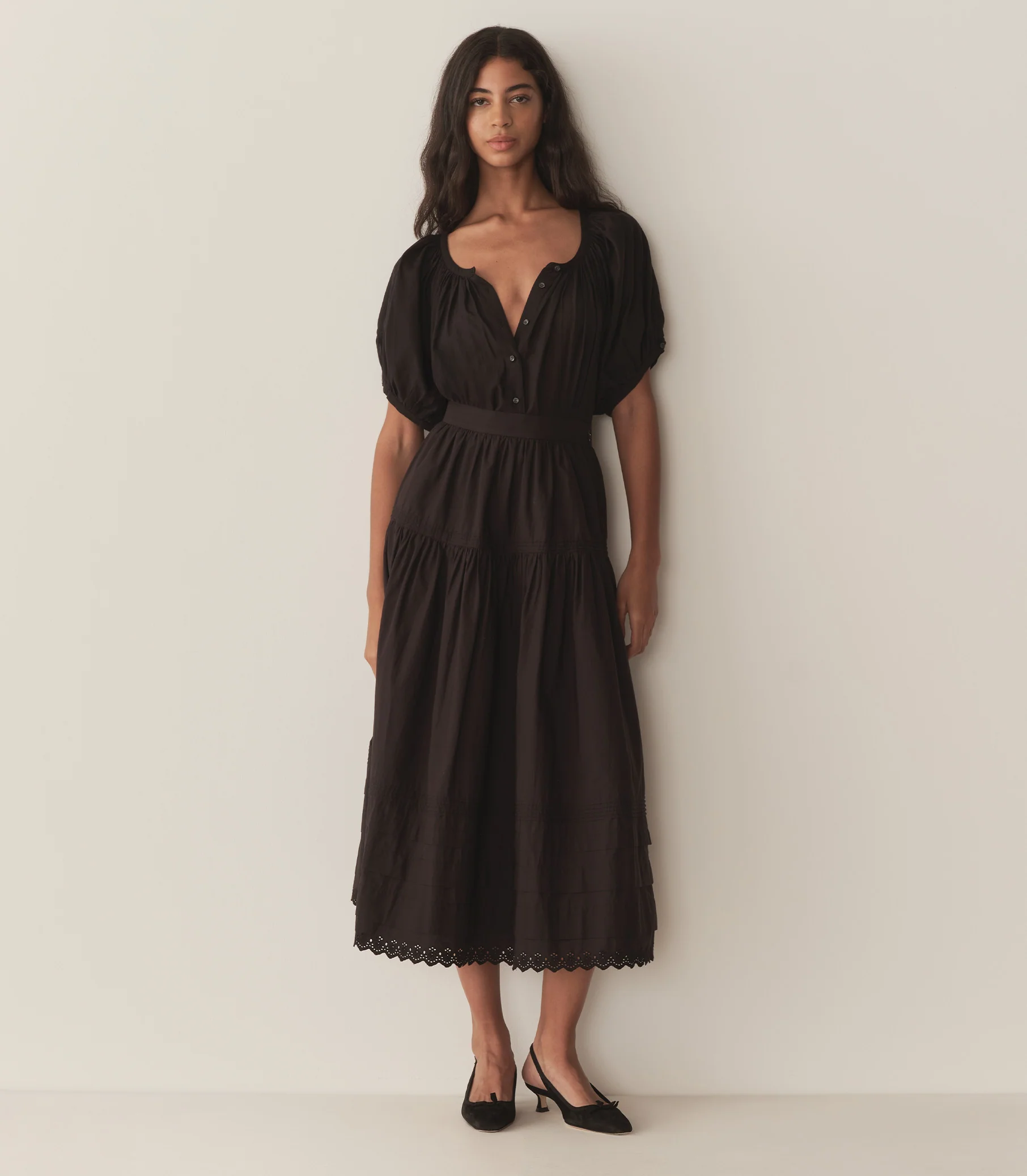 JUNE TOP -- BLACK - Image 2