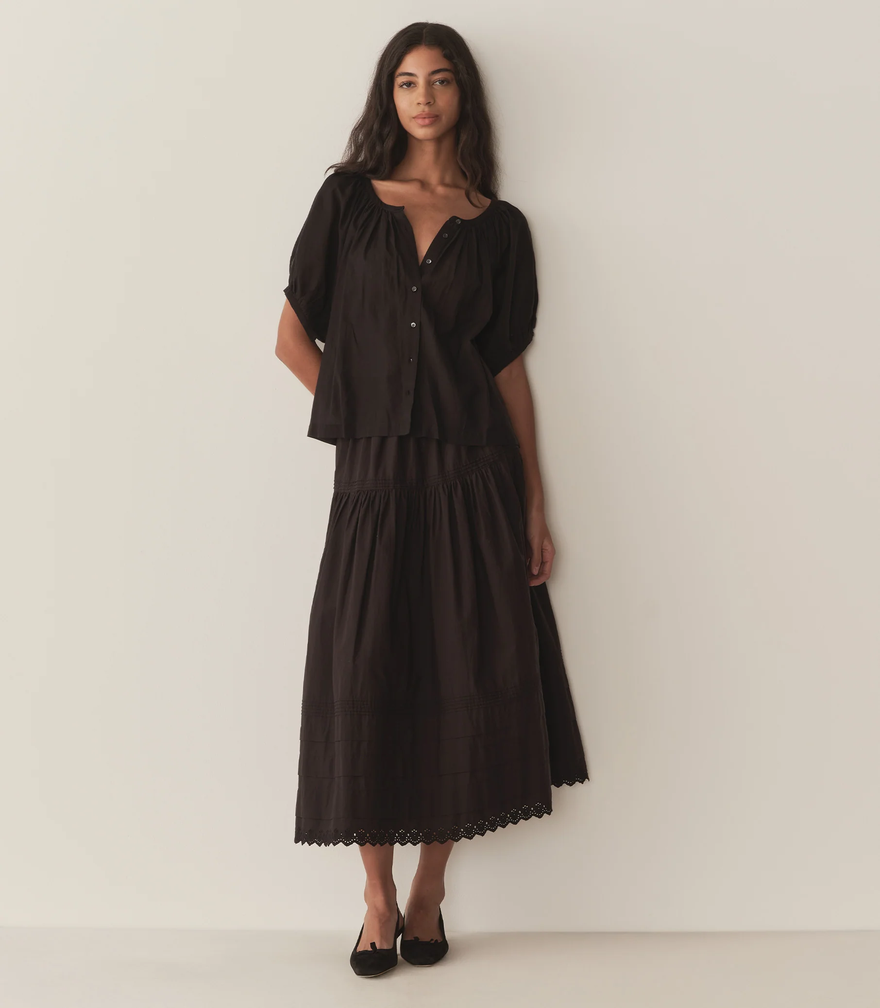 JUNE TOP -- BLACK - Image 3