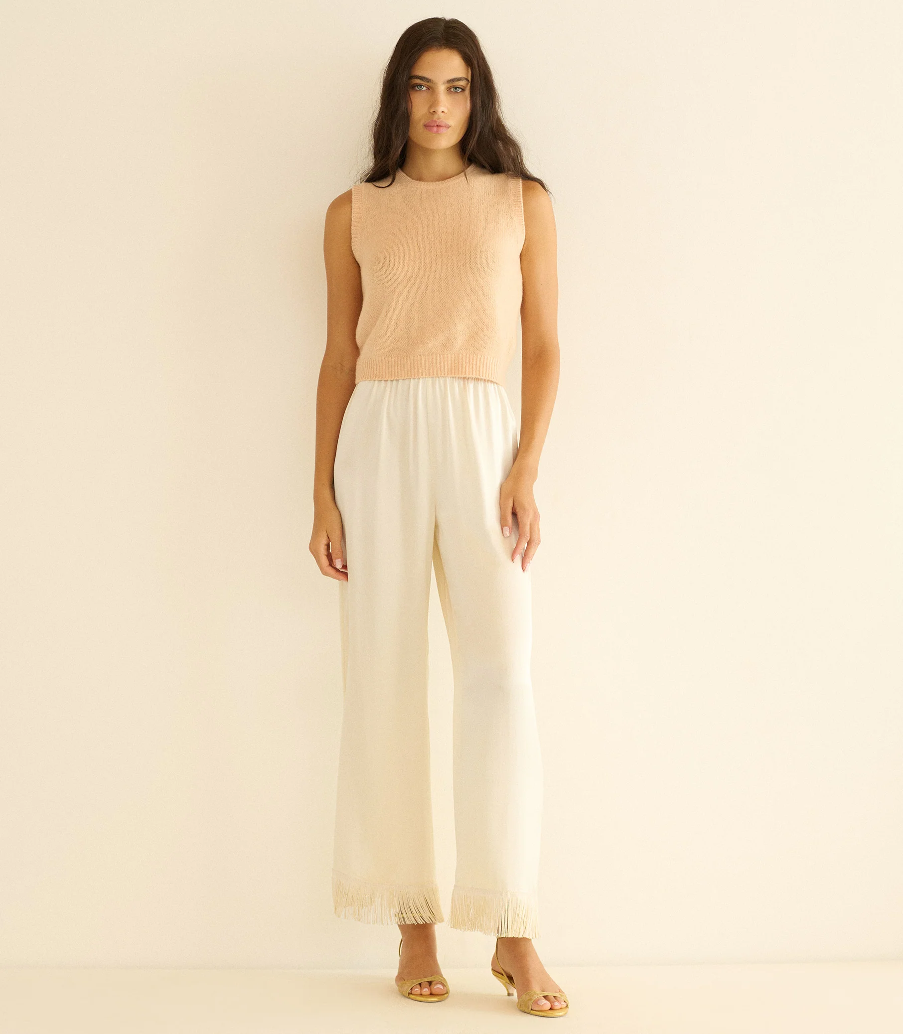 LAVON FRINGE PANT -- CANDLELIGHT - Image 5