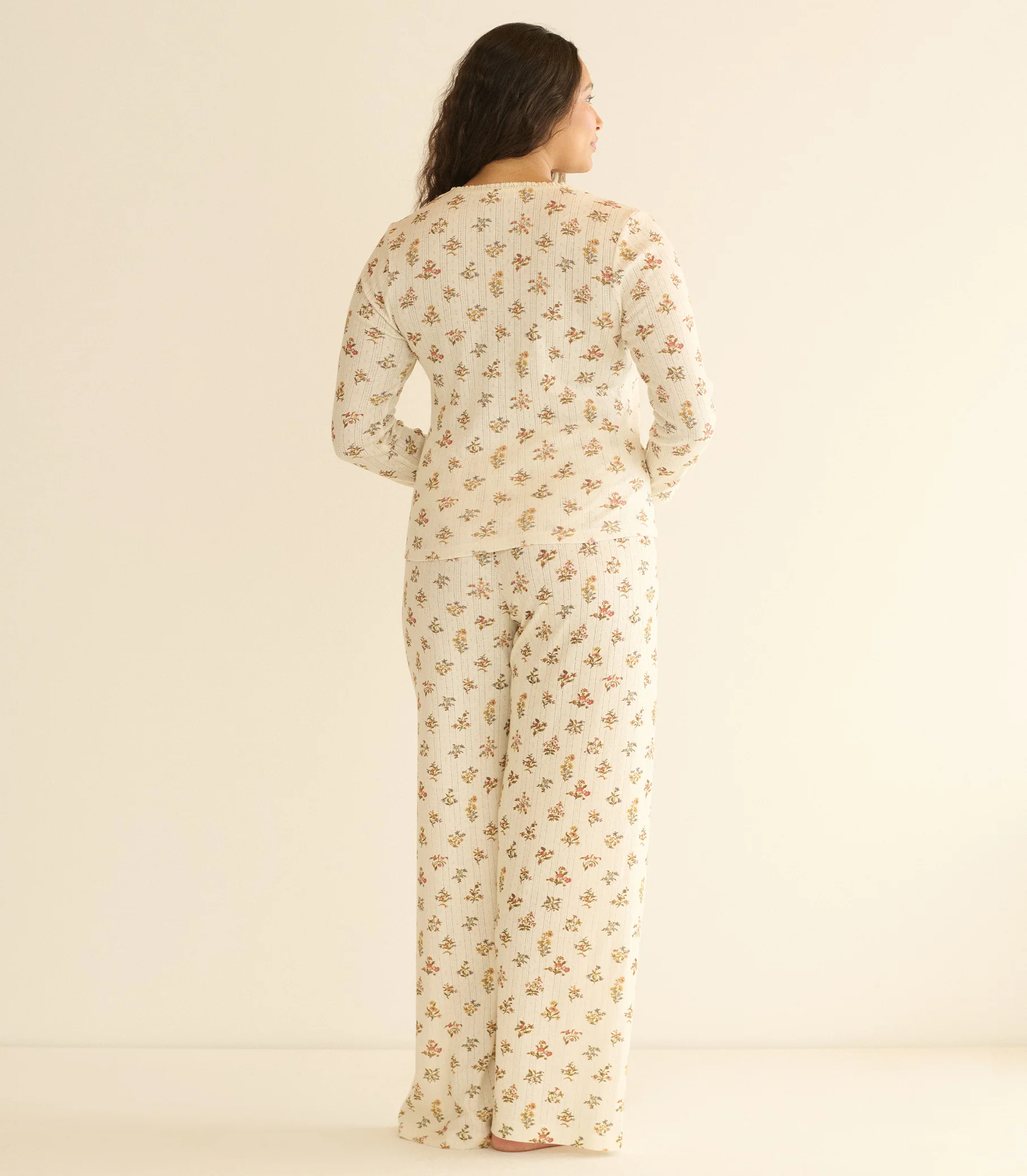 LAVON POINTELLE PANT -- CRÈME PETIT PALAIS - Image 6