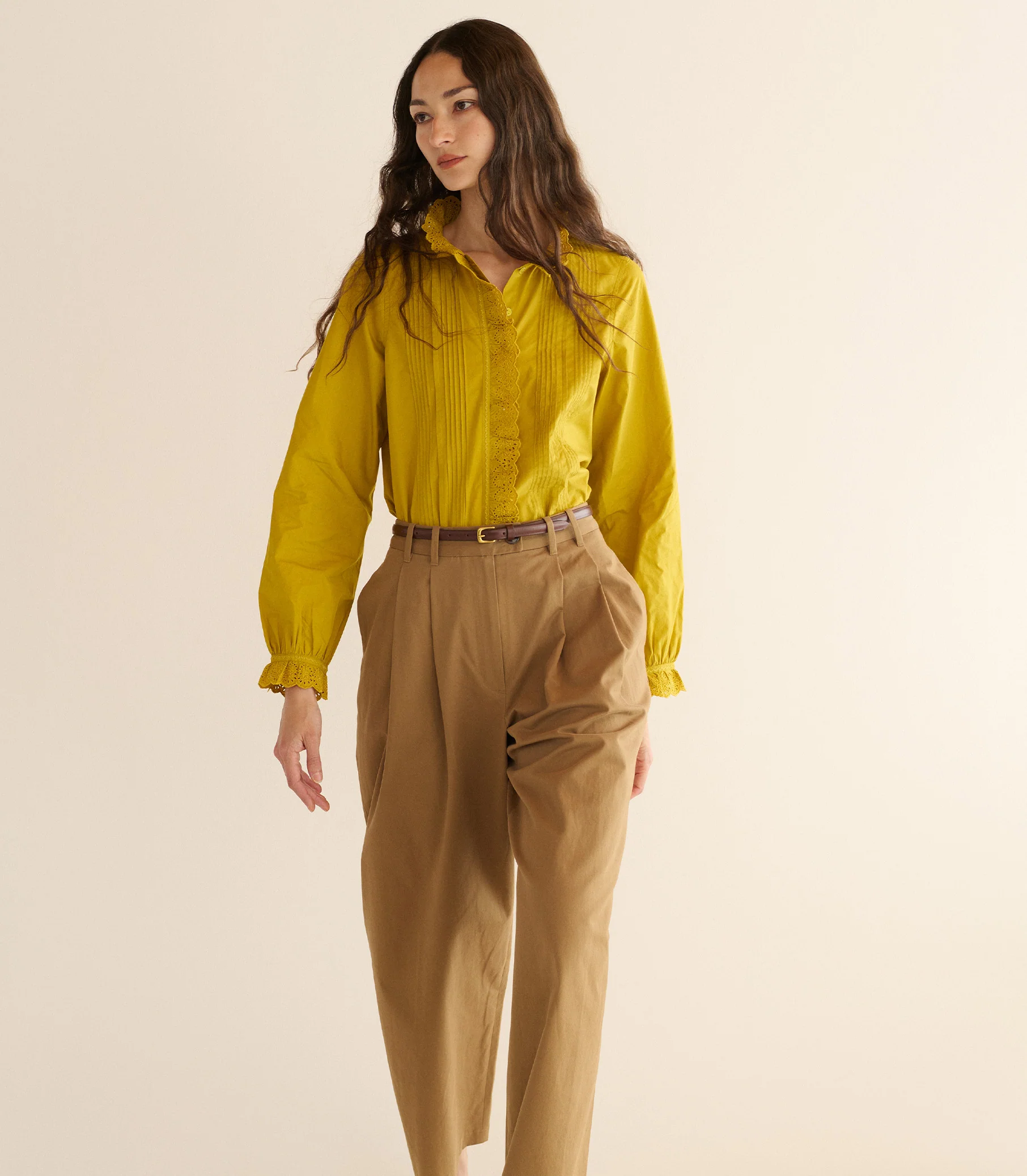 LEANDRA TOP -- OAKMOSS - Image 4