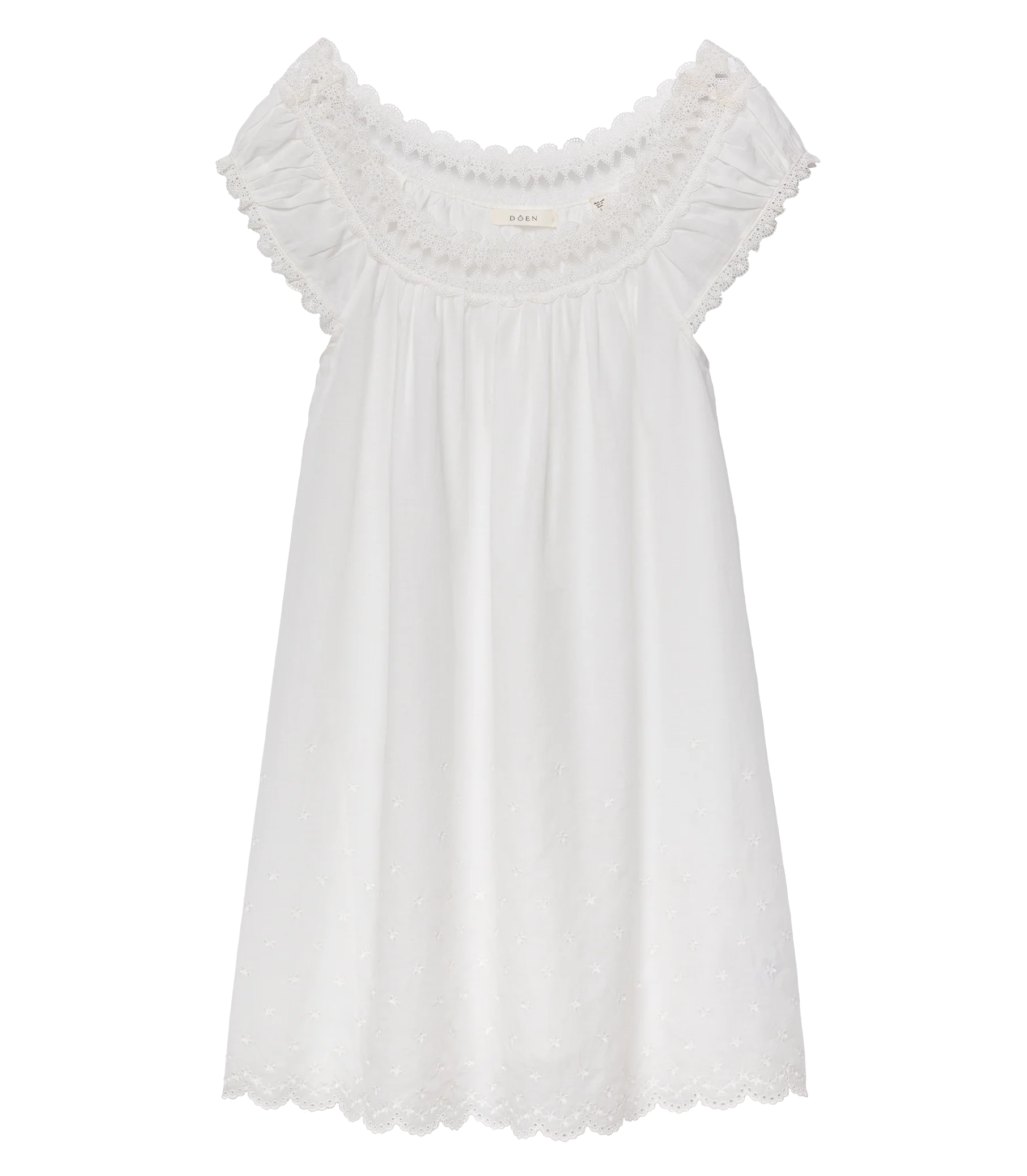 LELIA NIGHTGOWN -- SALT - Image 5