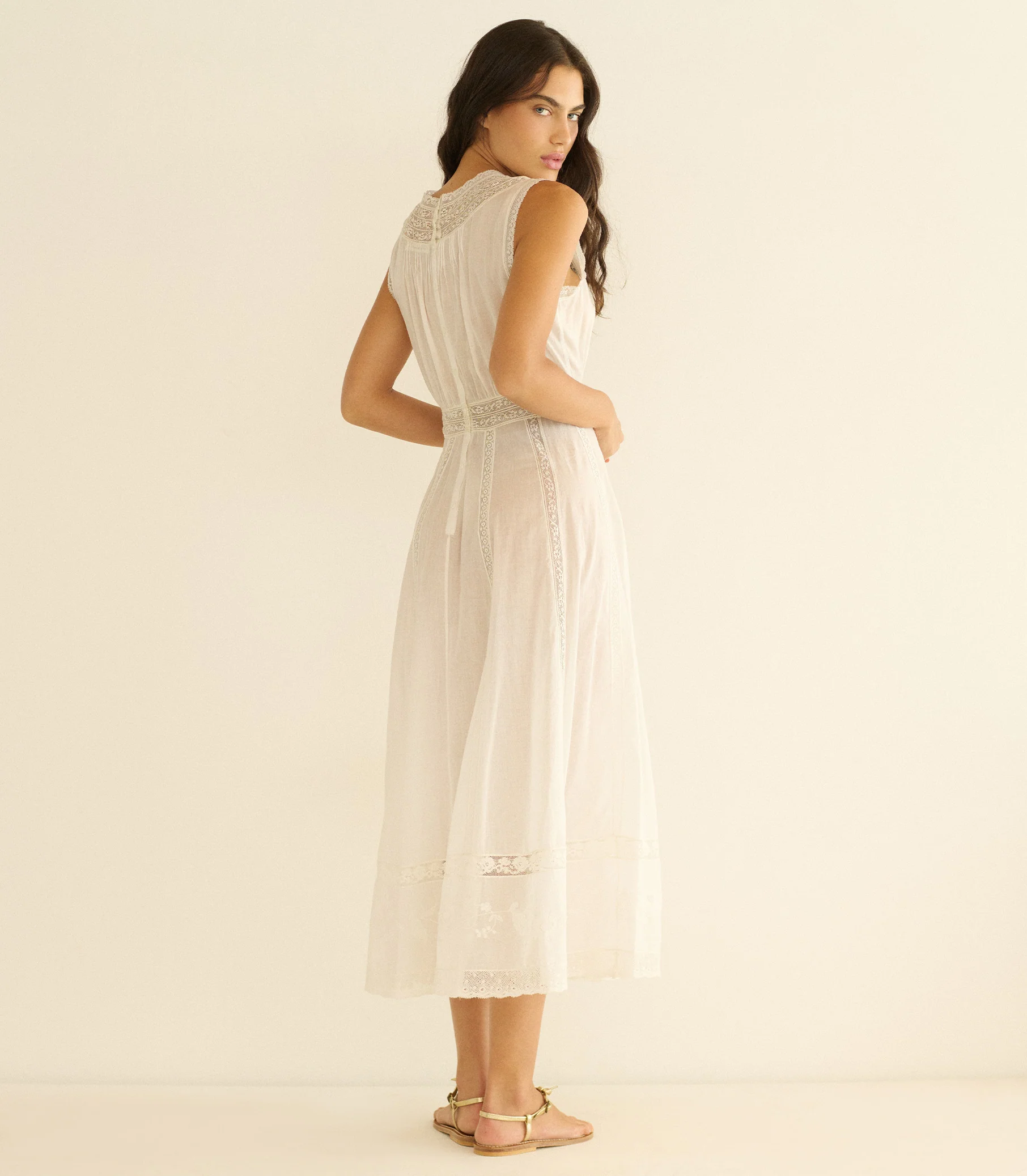 LIVIANA DRESS -- SALT - Image 6