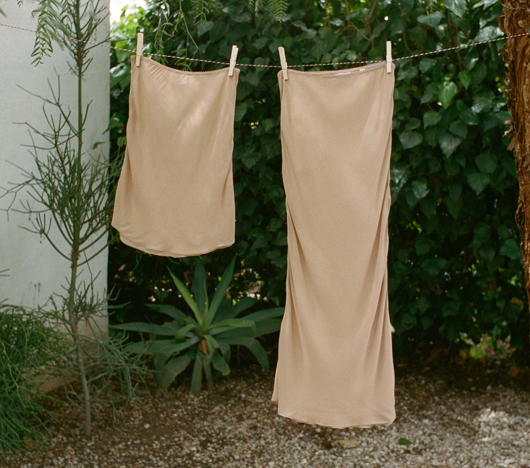 LONG SKIRT SLIP -- SAND DOLLAR - Image 10