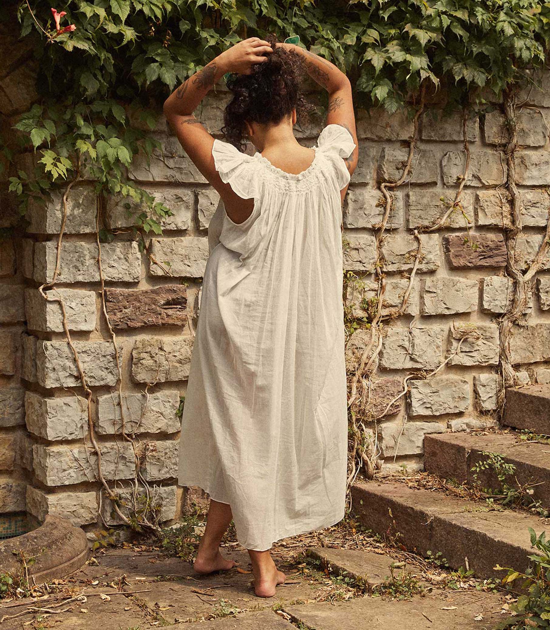 LOVISA NIGHTGOWN -- SALT - Image 5