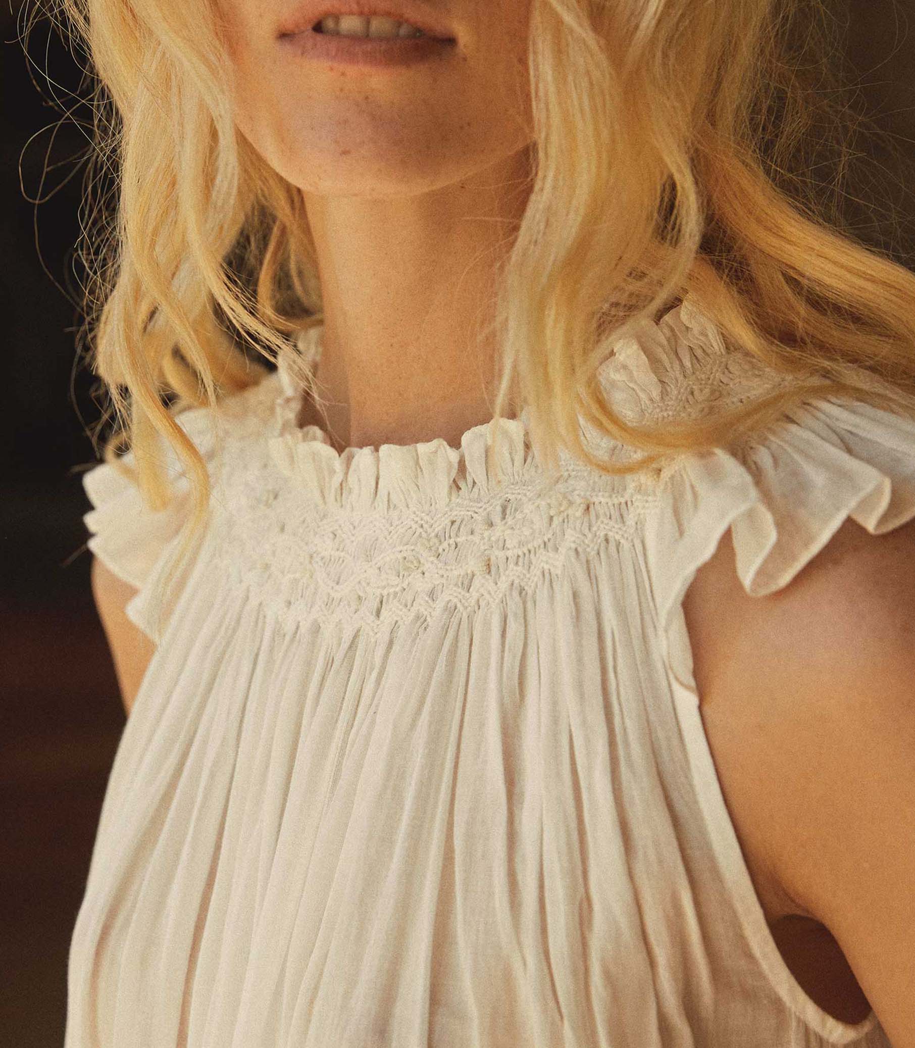 LOVISA NIGHTGOWN -- SALT - Image 8