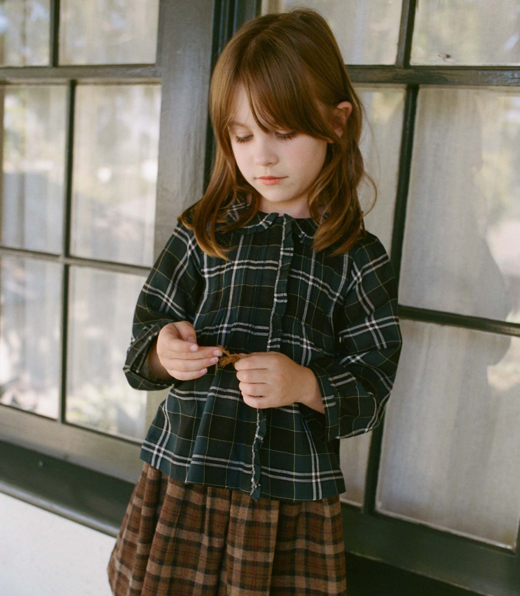 LYDIE TOP -- AMBLE PLAID - Image 2